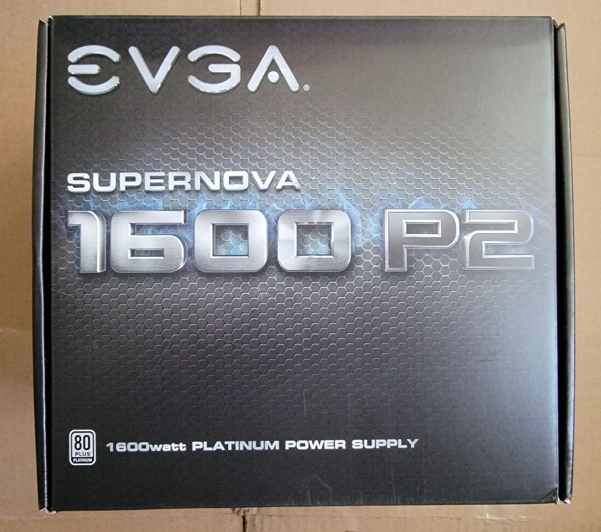 EVGA SuperNOVA 1600 P2 80+ PLATINUM 1600 Watt Power Supply - Used