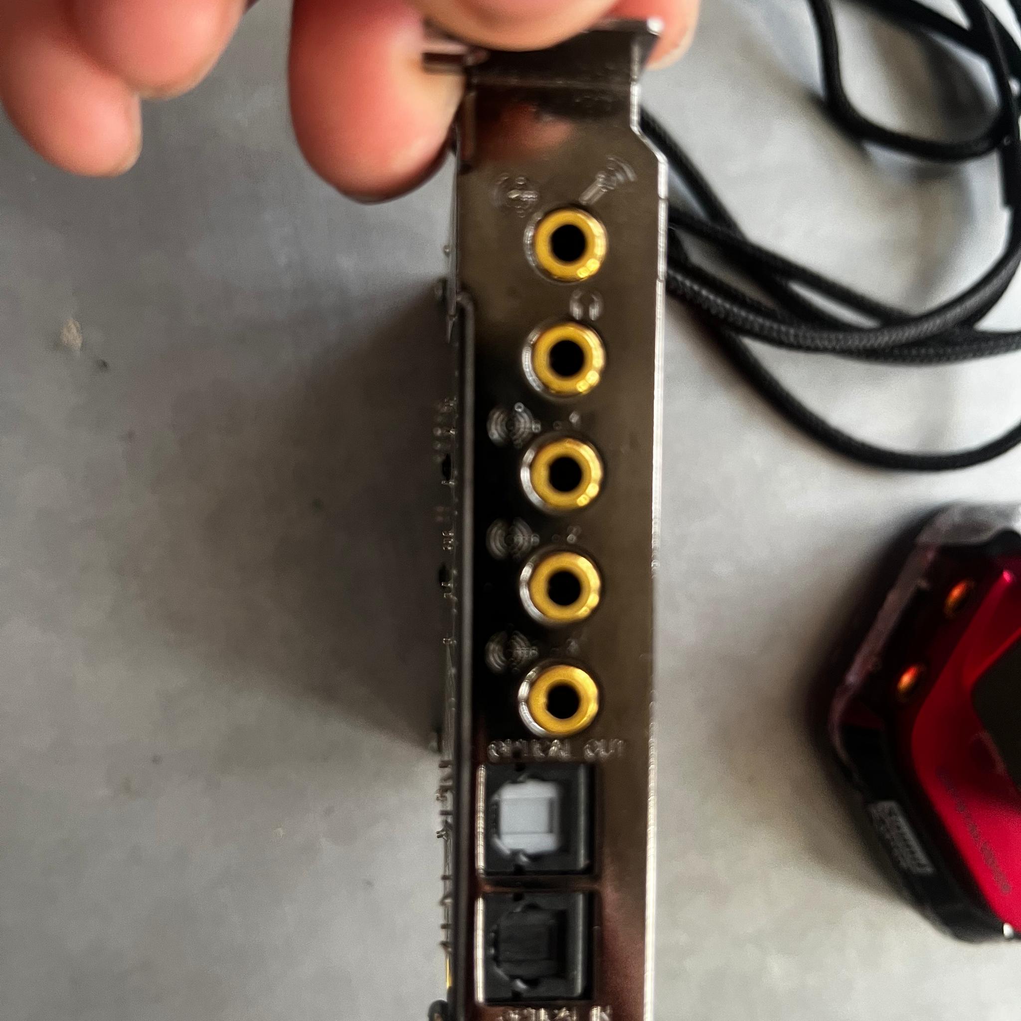 Sound blaster sound card