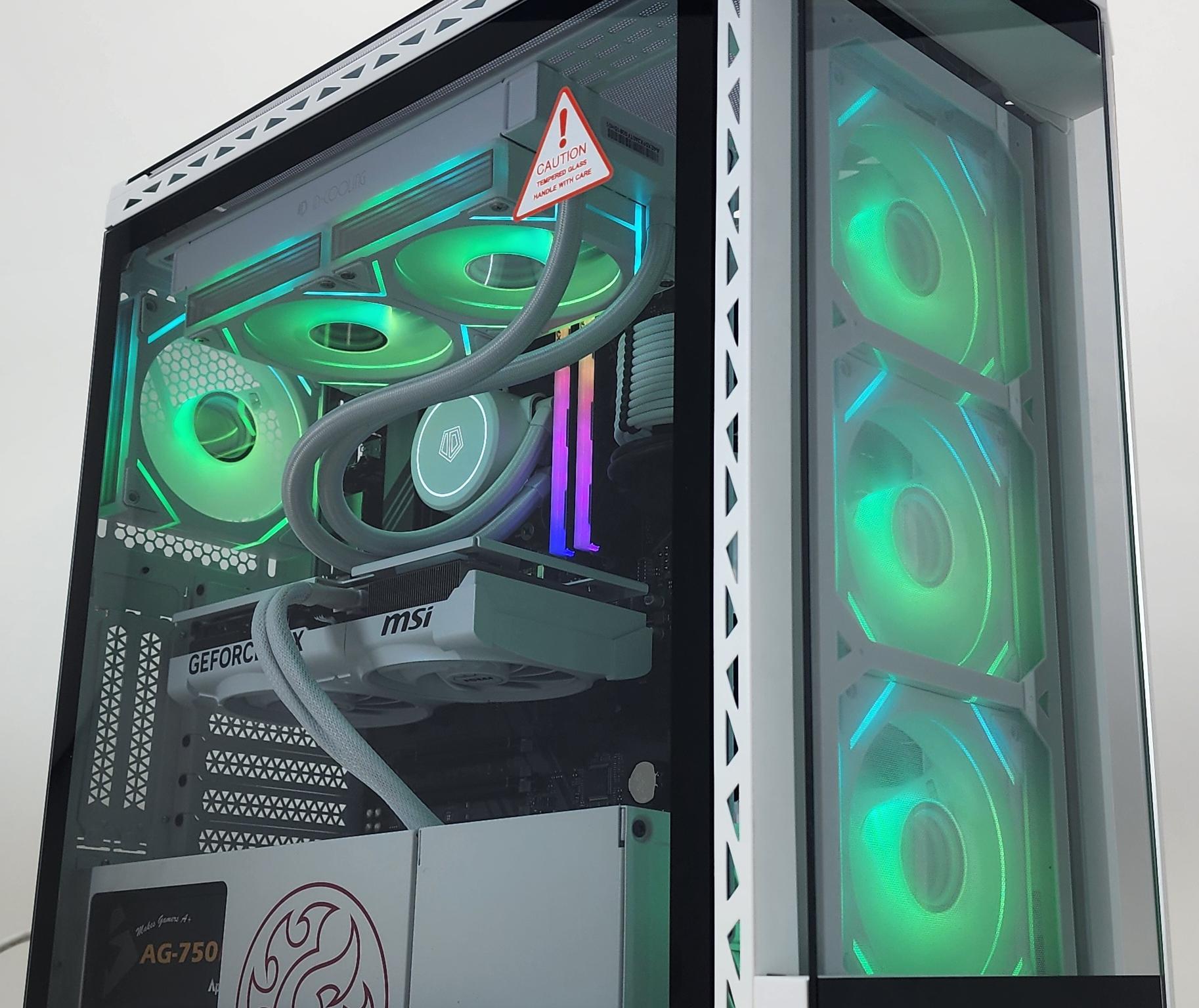 Gaming PC Ryzen 7 7700 32GB RAM 1TB SSD RTX 5070 12GB Windows 11 Computer