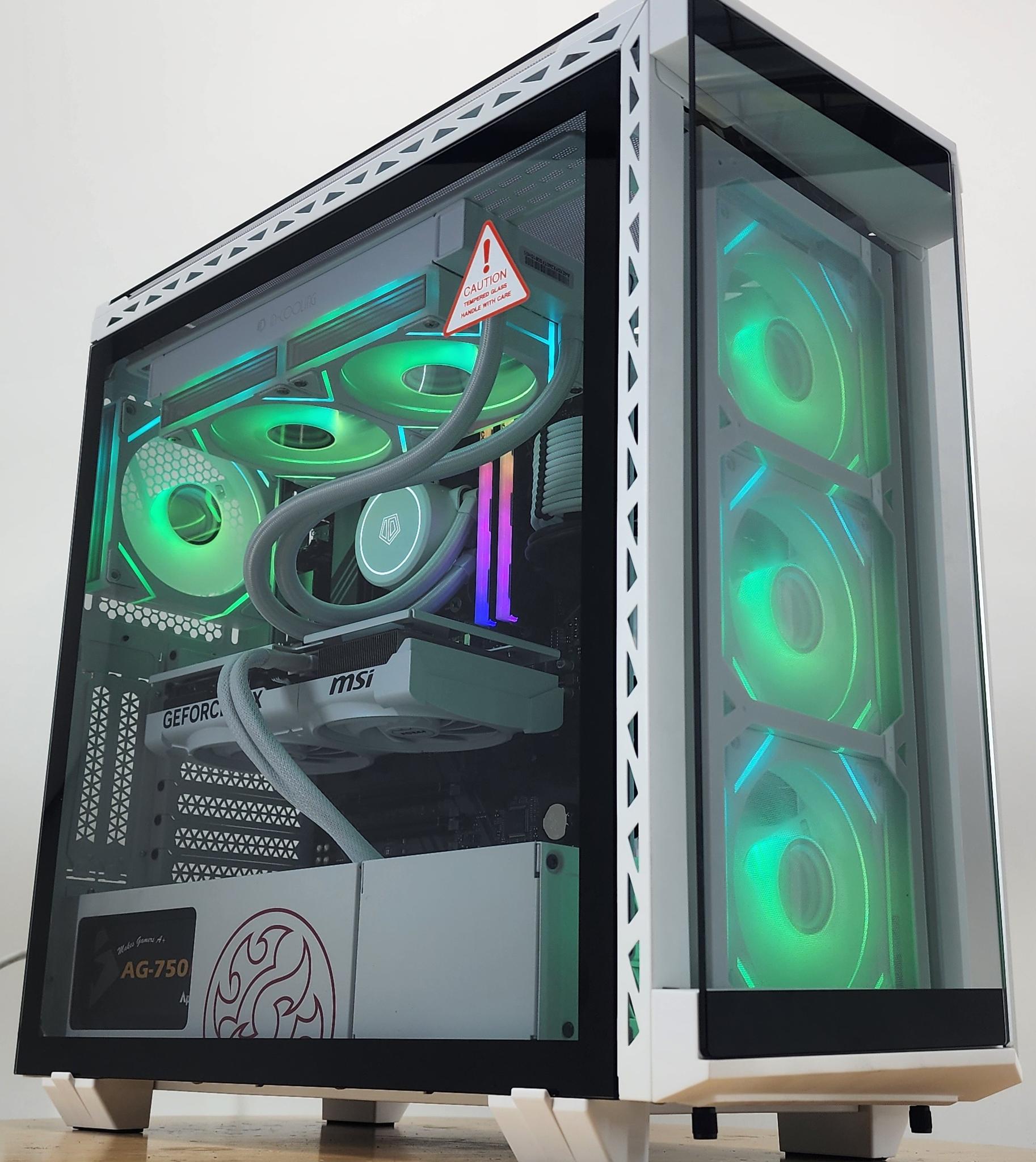 Gaming PC Ryzen 7 7700 32GB RAM 1TB SSD RTX 5070 12GB Windows 11 Computer