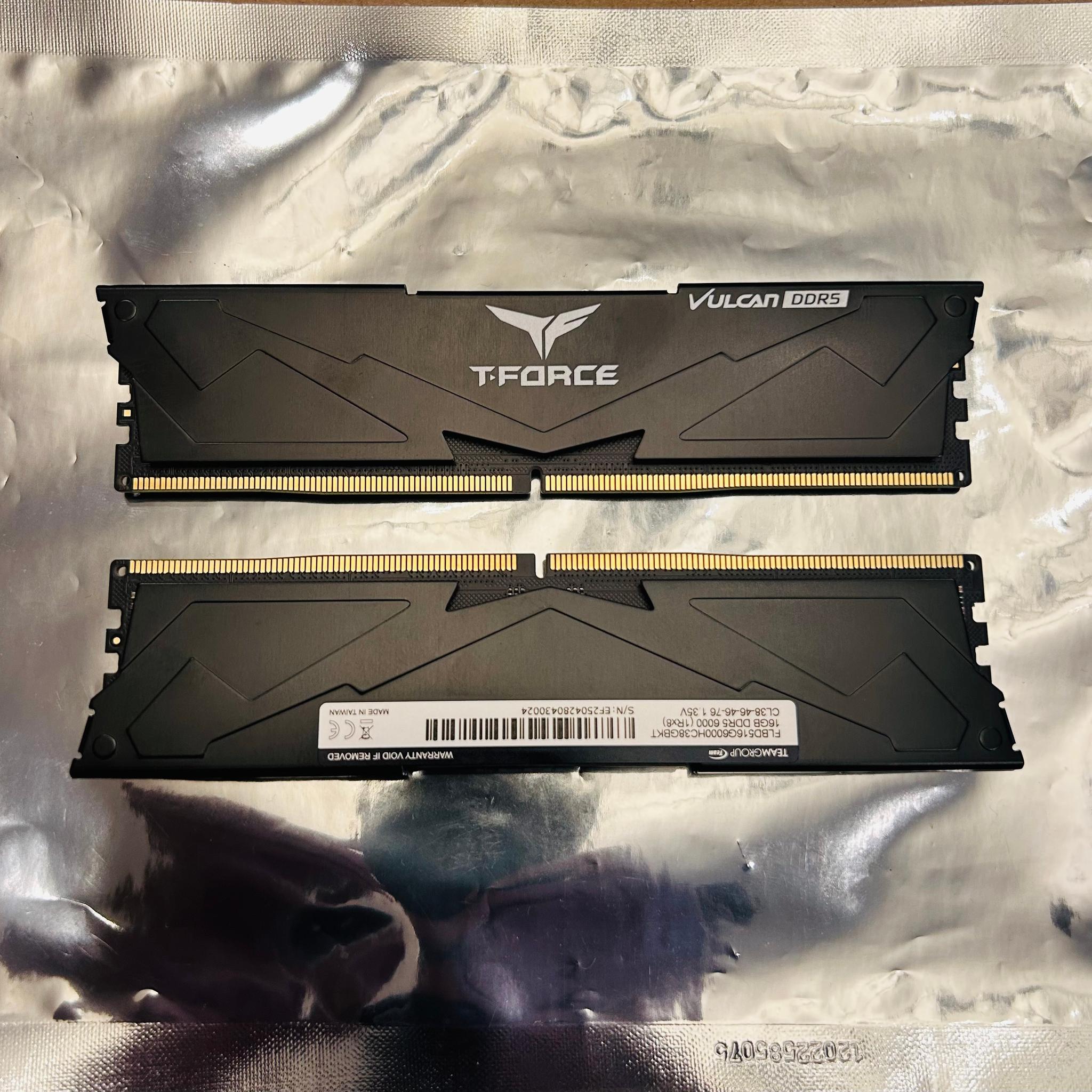 TEAMGROUP T-Force Vulcan DDR5-6000 32GB