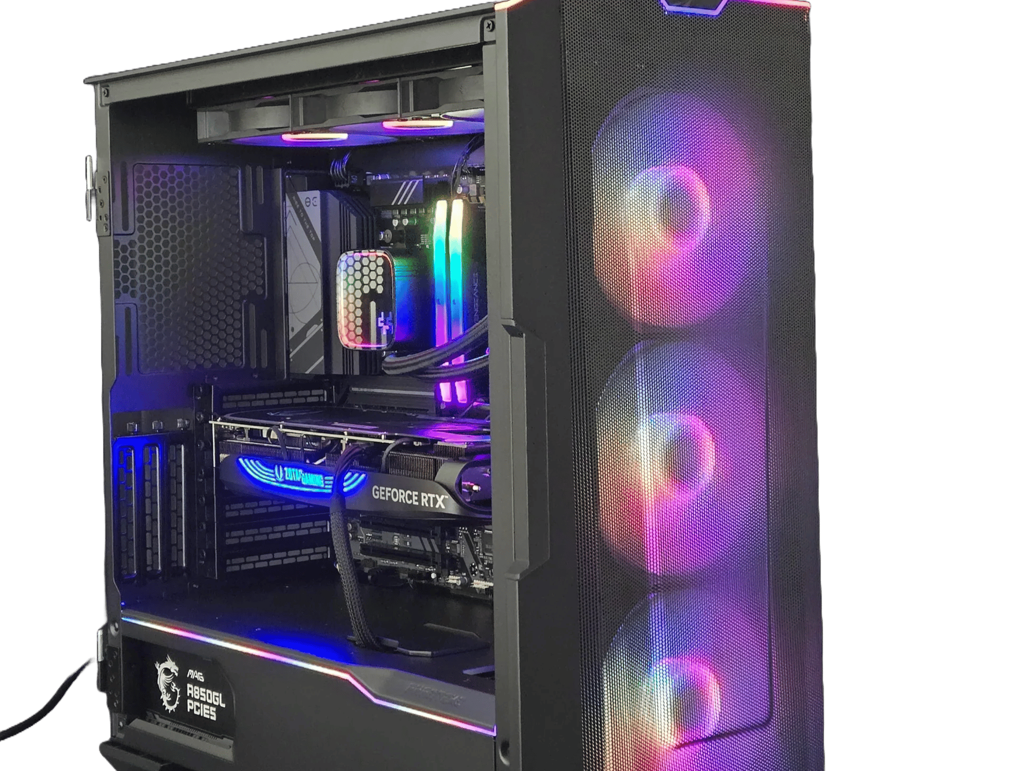 Draco Ultra Gaming PC W/ Ryzen 7 9800X3D/ RTX 5070 Ti/ 32GB DDR5/ 2TB SSD