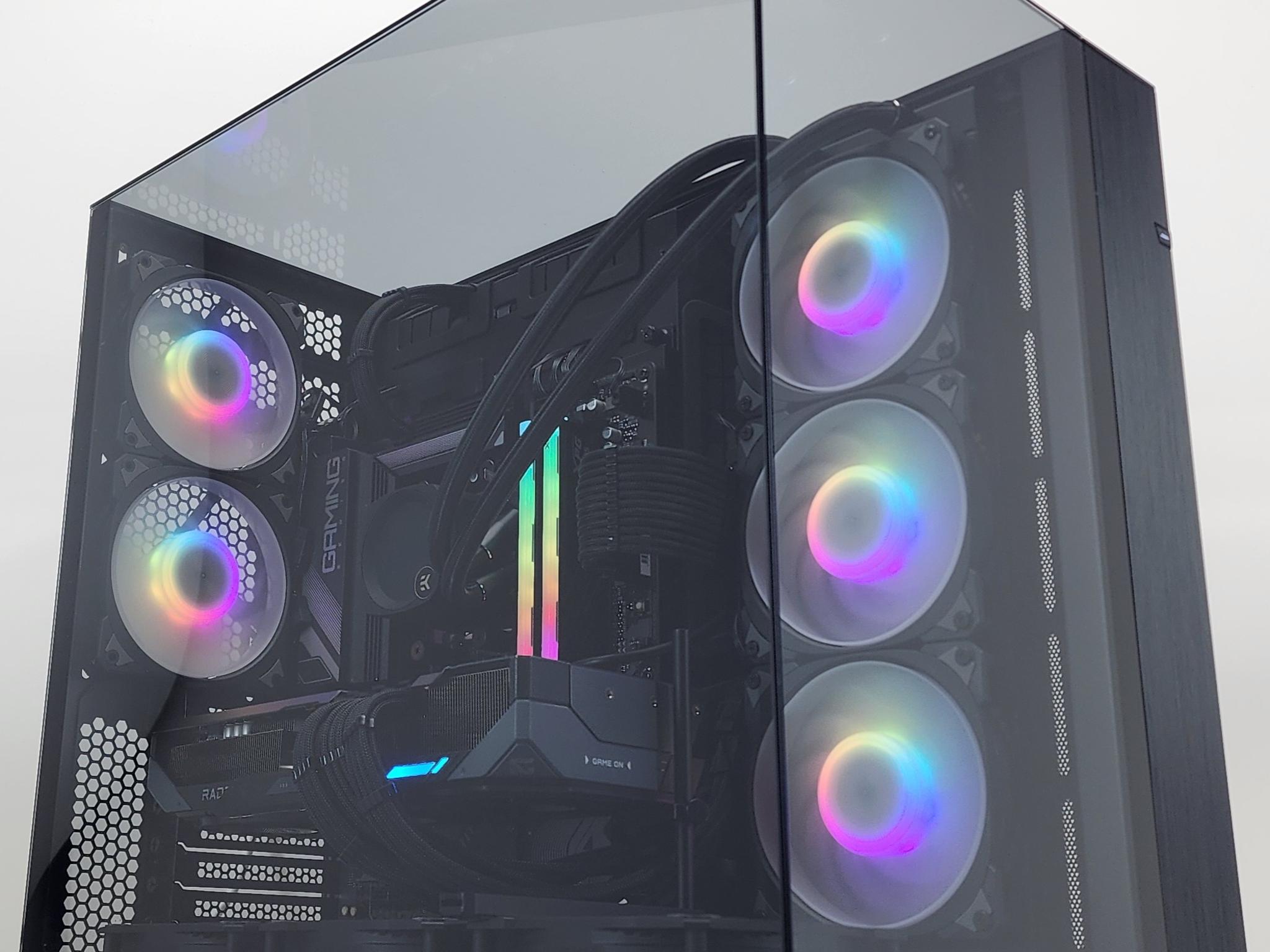Gaming PC Ryzen 7 9700X 32GB RAM 2TB SSD RX 9070 XT 16GB Windows 11 Computer