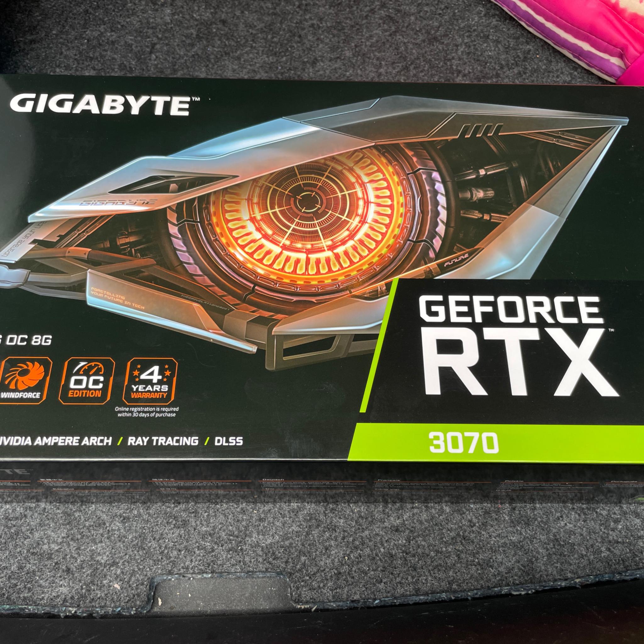 Gigabyte RTX 3070 OC
