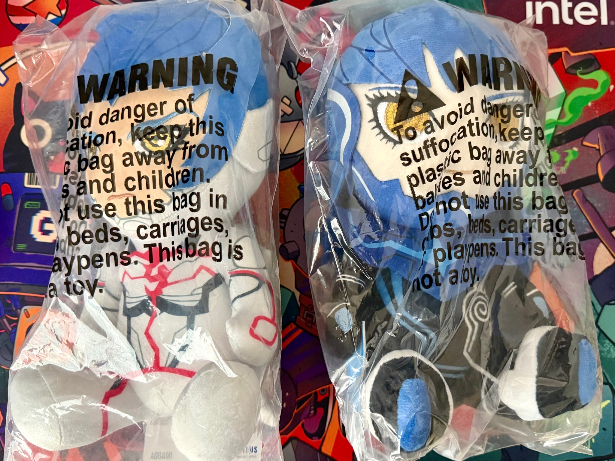 Stubbins Deluxe Shin Megami Tensei V: Nahobino + Aogami Collectible Plush Toy Figure - 10" Inch