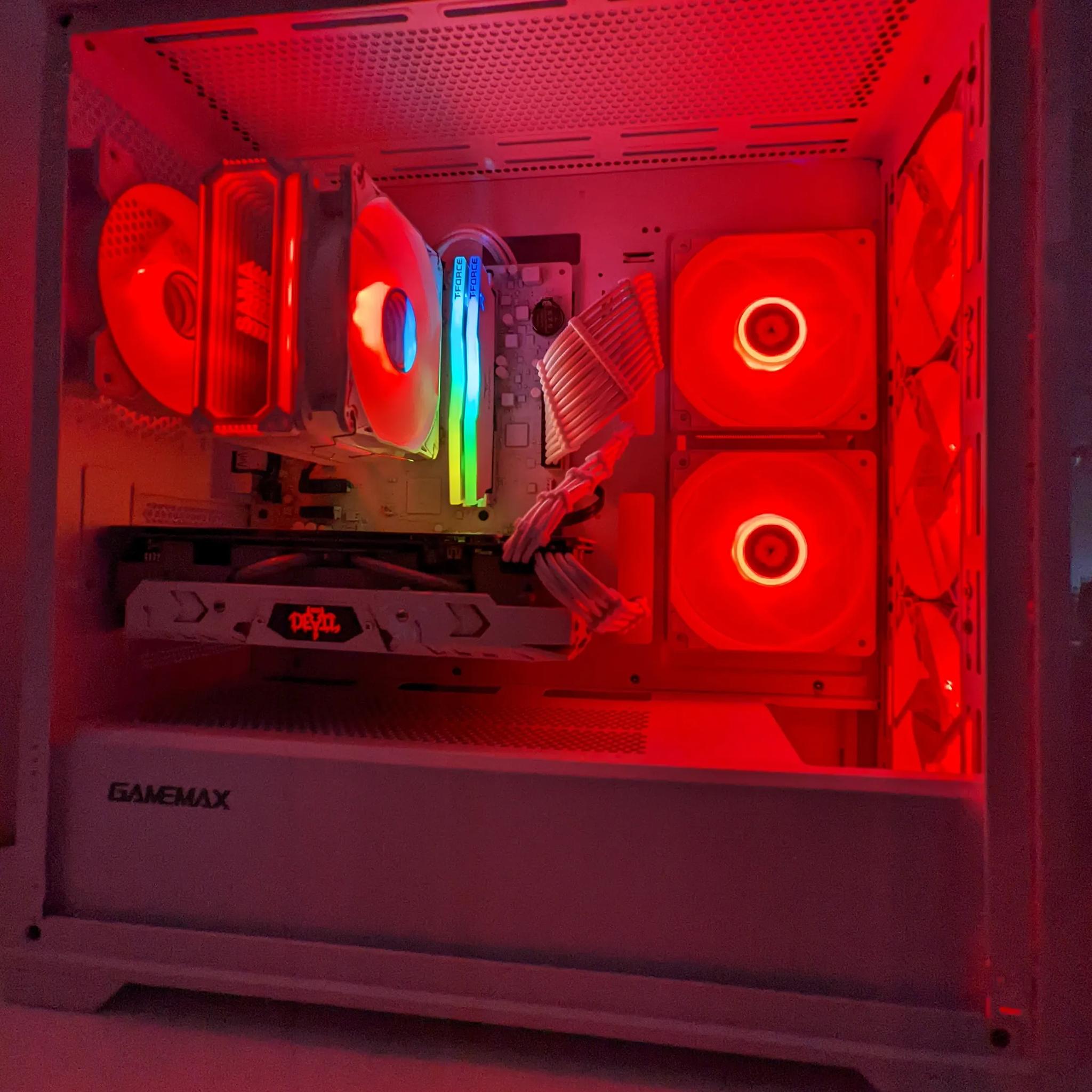 ⚪️Diablo Albus🔥🔥🔥| RX 580 8GB| Core I7 (6th Gen)| 16GB TFORCE DDR4 RAM| 1TB SSD|Windows 11 Pro