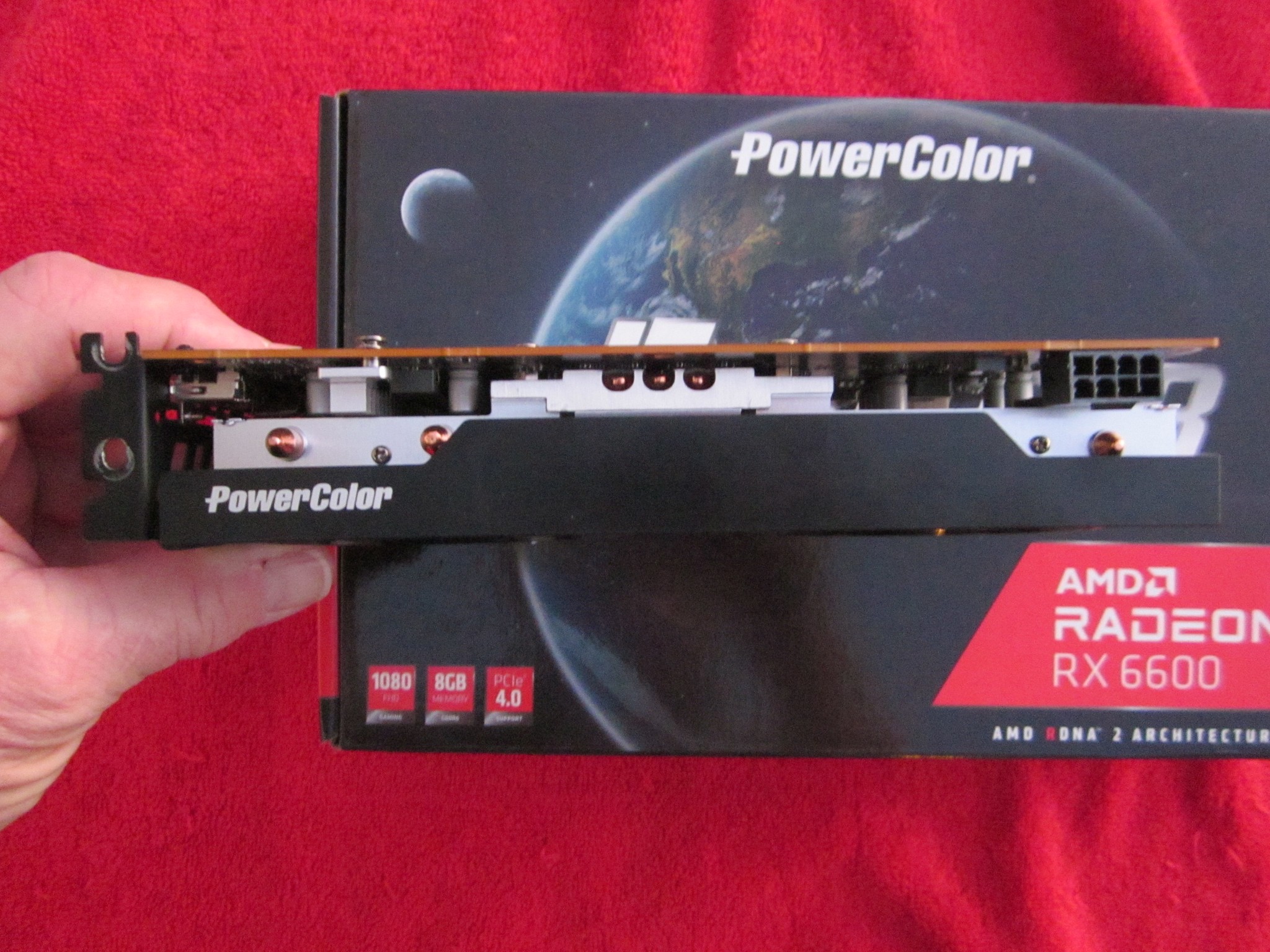 PowerColor Fighter RX 6600 8GB GDDR6 Graphics Card AXRX PCI Express 4.0