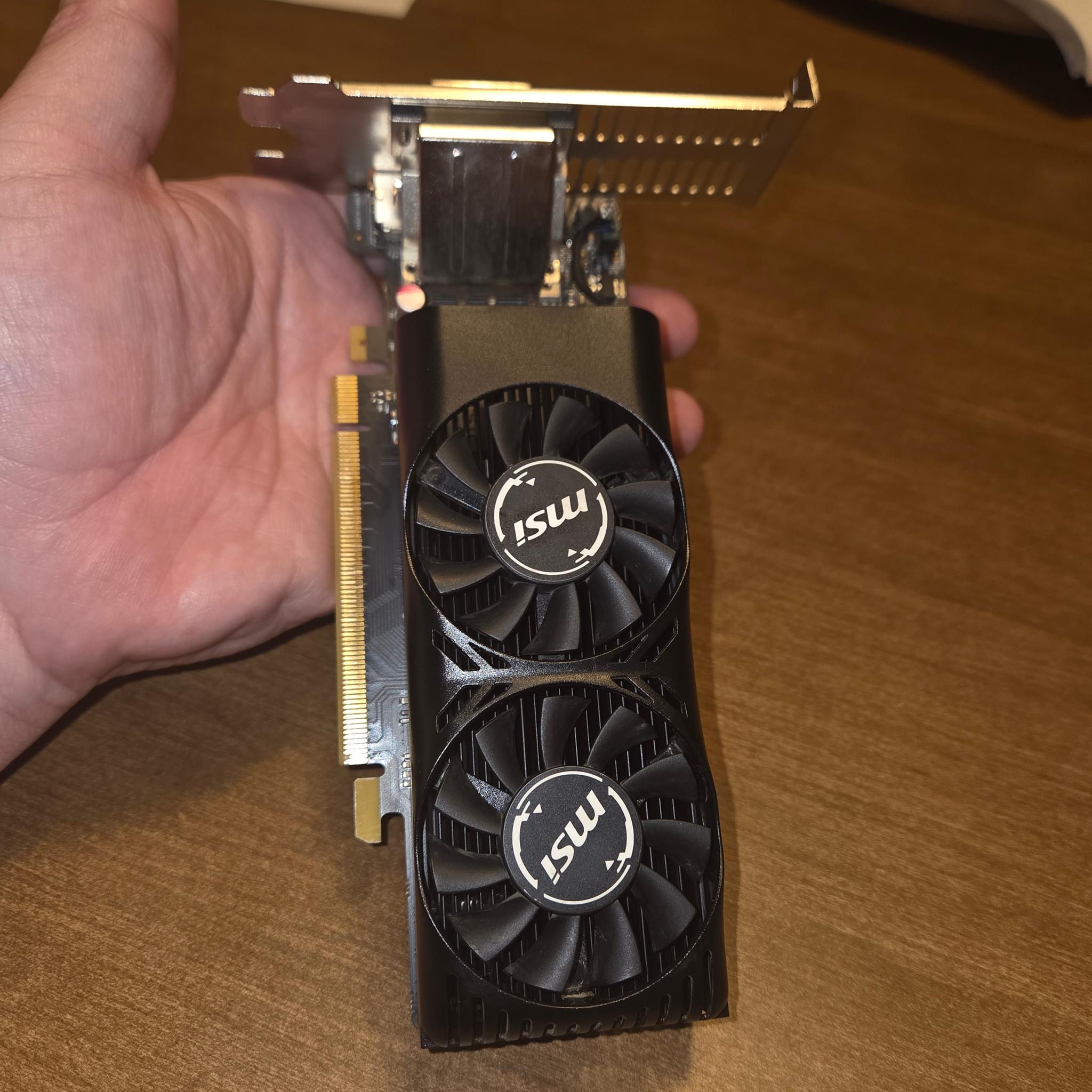 MSI GTX 1050 TI 4GT LP