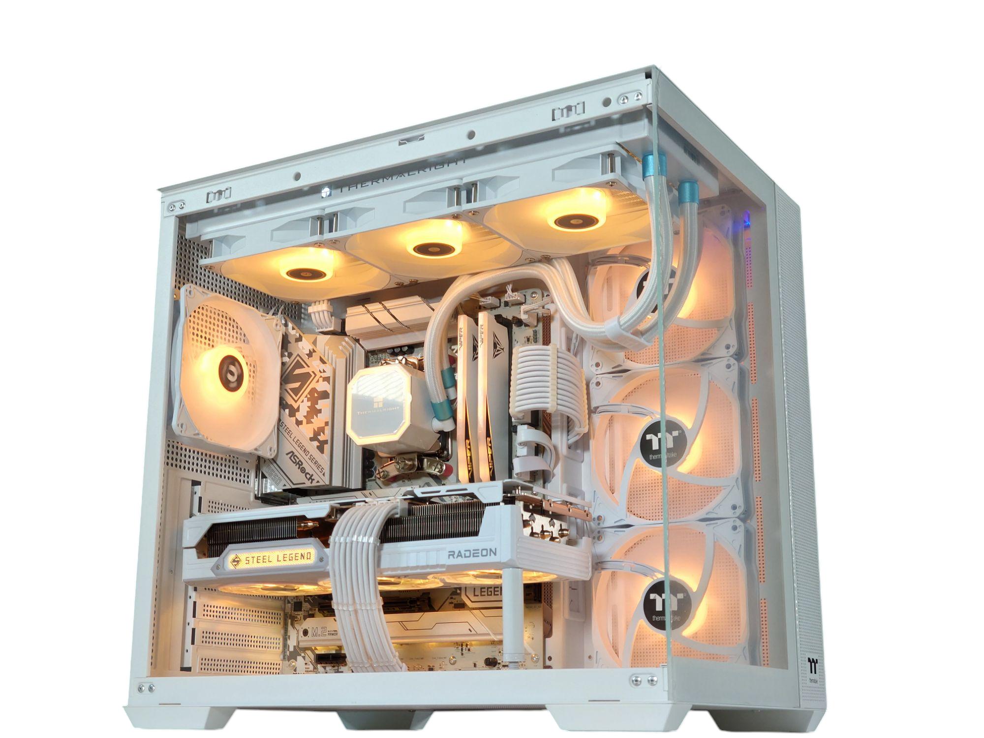 🩻𓌜Spinal🛡️Gaming PC🛡️AMD RX 9070 16GB🛡️AMD Ryzen 7 7700🛡️32GB DDR5🛡️1TB NVME