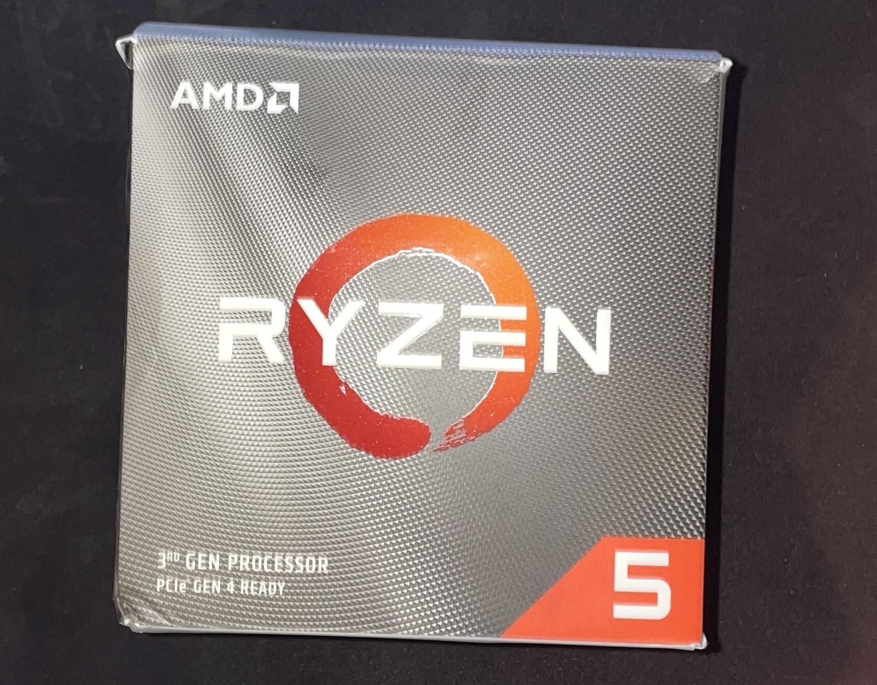AMD Ryzen 5 3600x 6 Core, 12 Thread Processor w/ AMD Wraith CPU Cooler