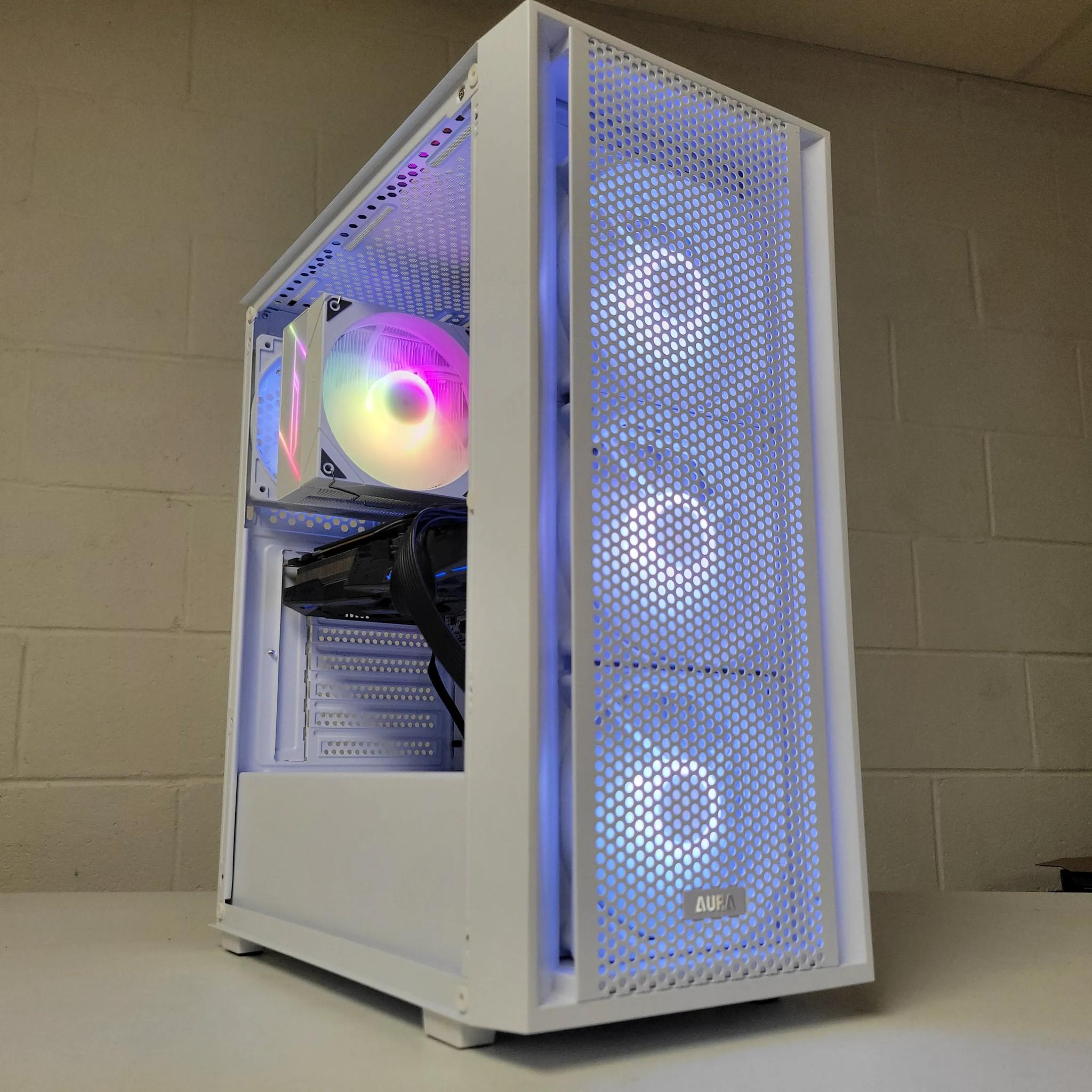 🔥🧊GTX 1080 8gb White Gaming PC🔥🧊 (Ryzen 5 3600//GTX 1080 8gb)