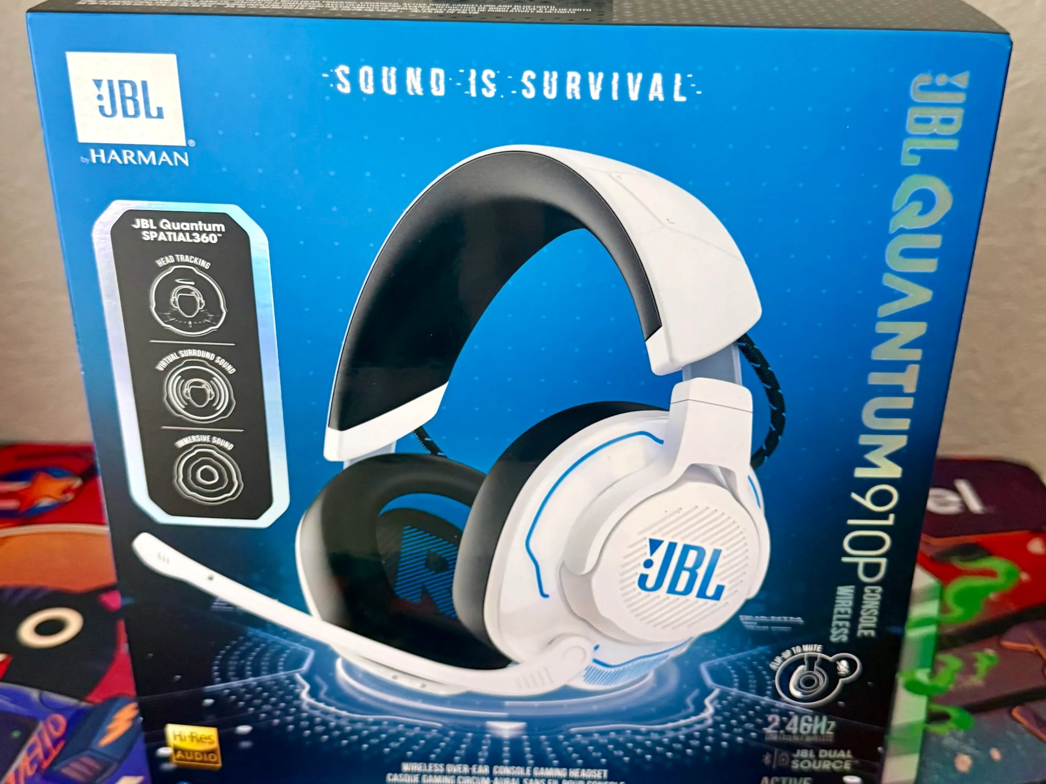 JBL Quantum 910P (Clix Customs) Wireless Gaming Headset for PS5, PS4, PC, and Switch