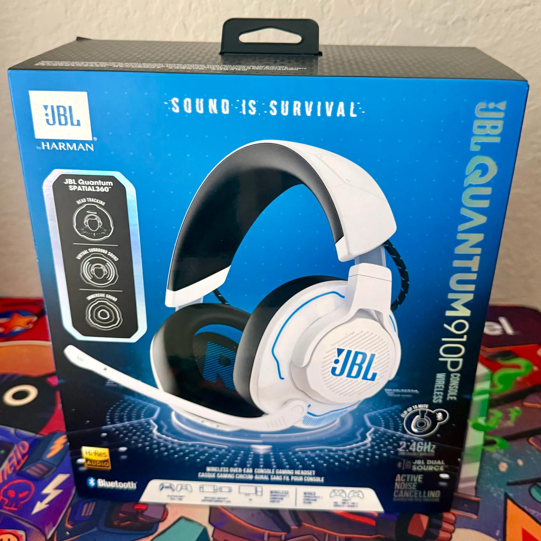 JBL Quantum 910P (Clix Customs) Wireless Gaming Headset for PS5, PS4, PC, and Switch