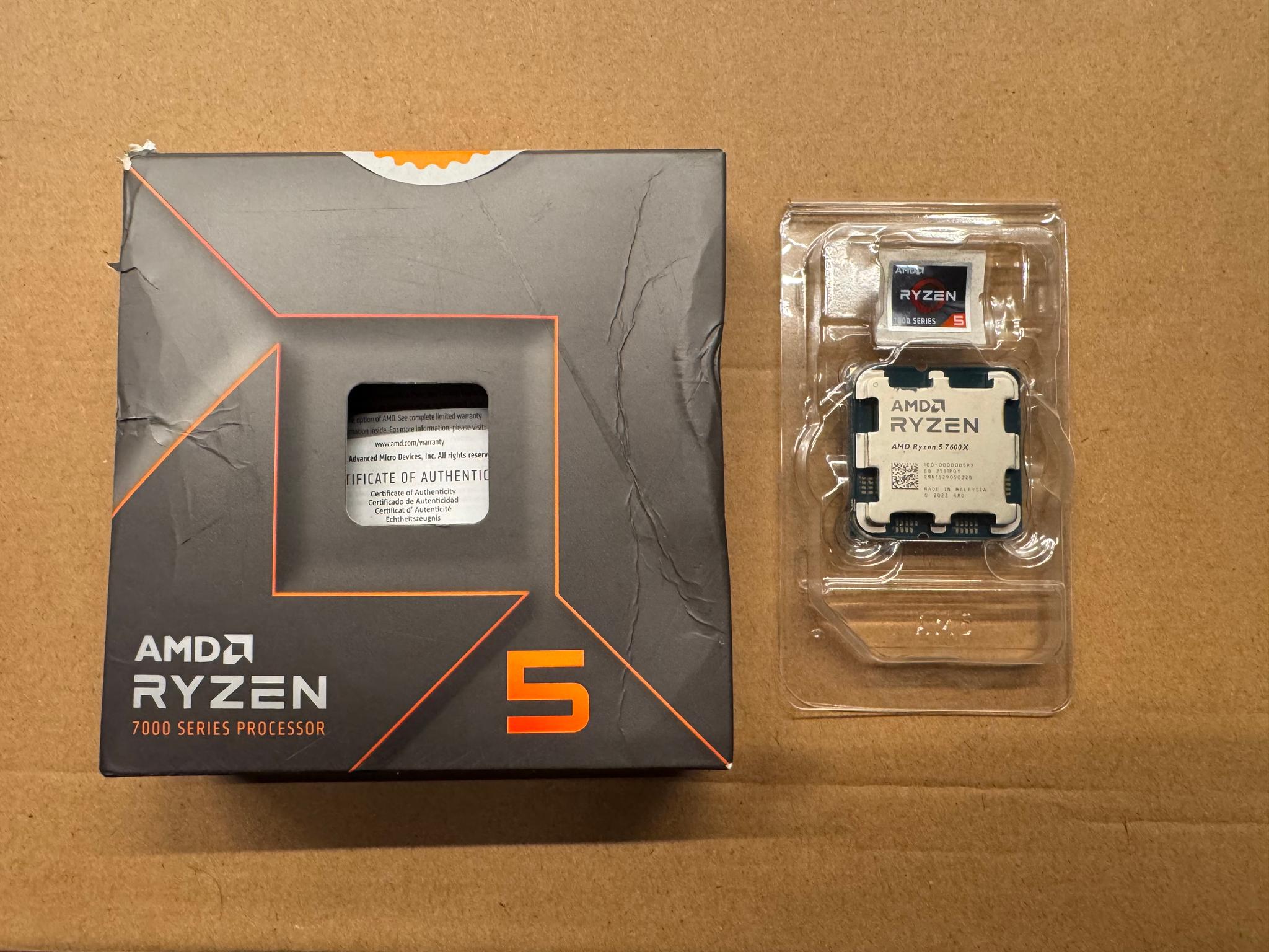 AMD Ryzen 5 7600X