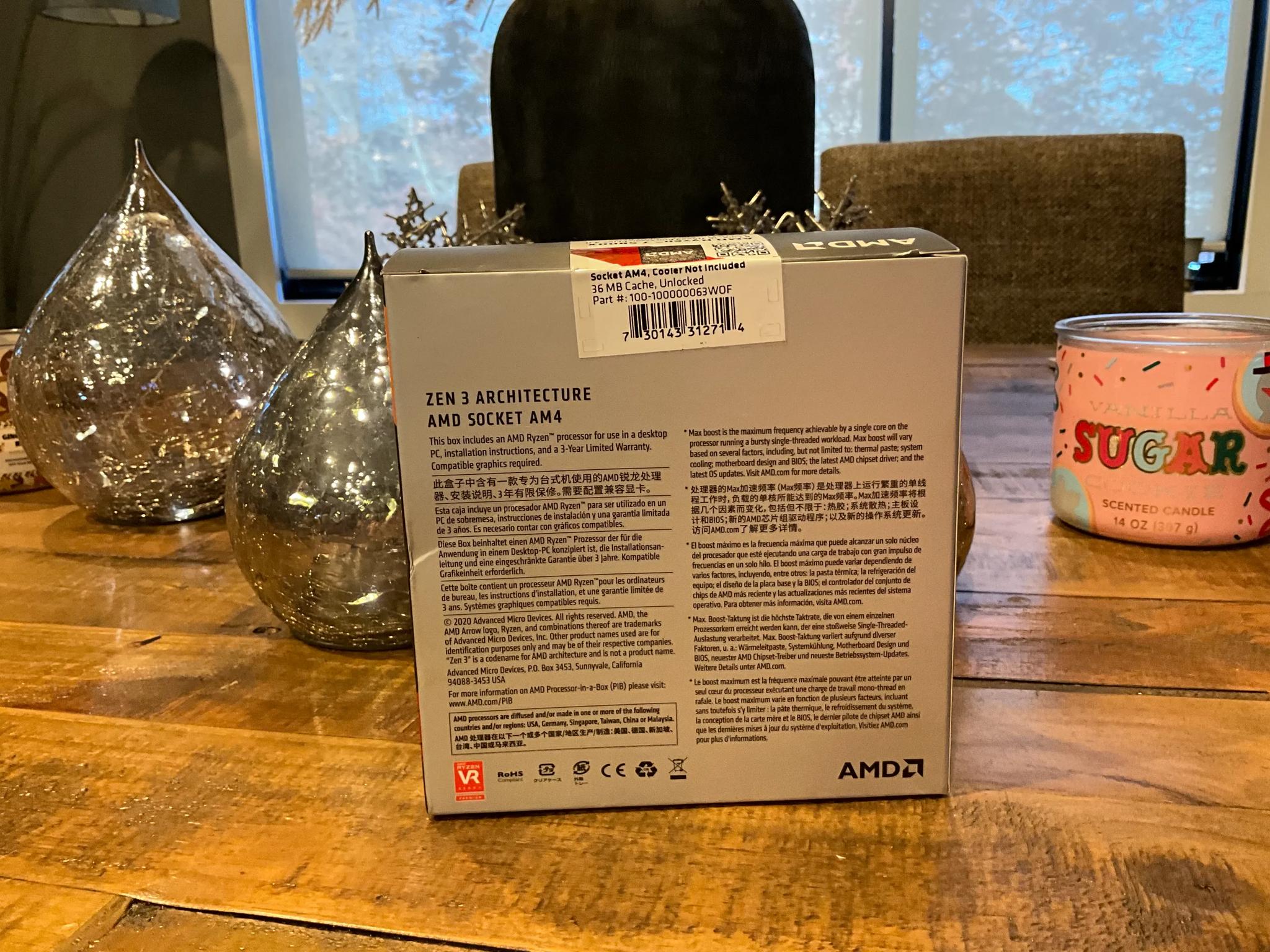 AMD Ryzen 7 5800X -  BRAND NEW!!!!