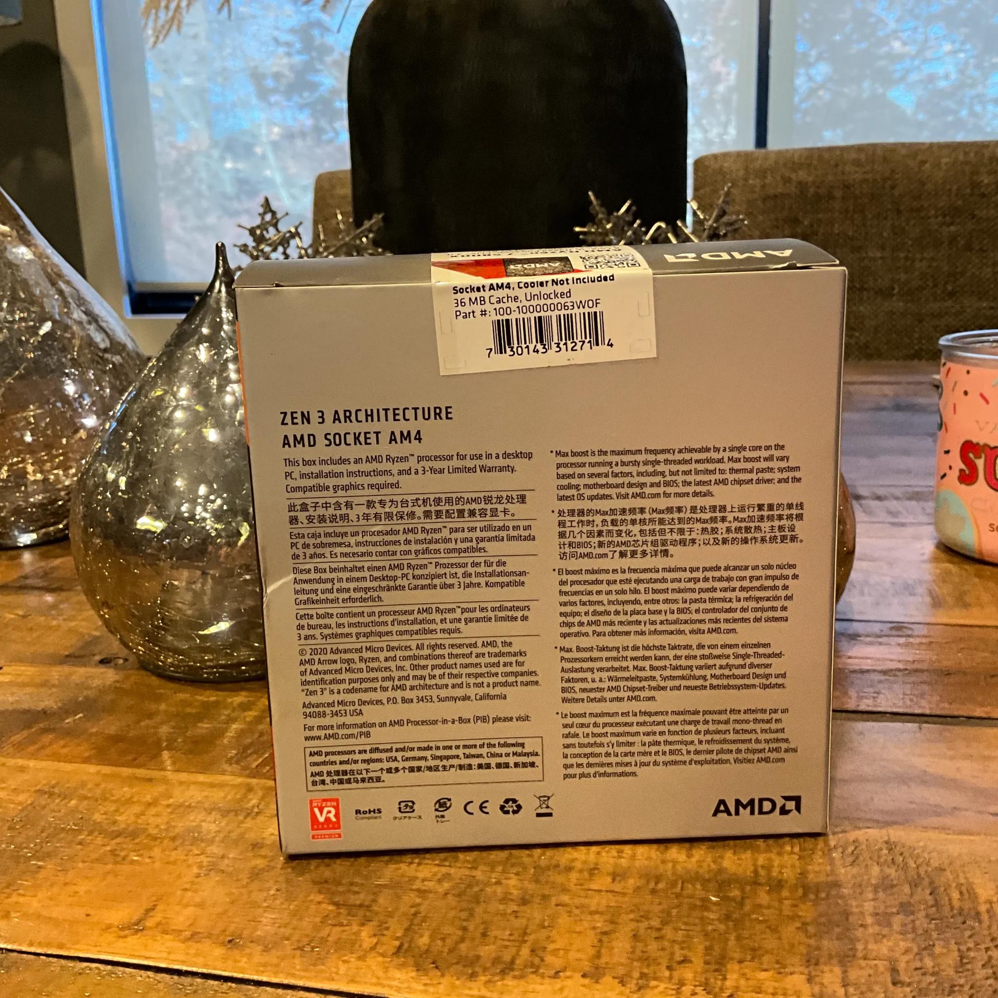 AMD Ryzen 7 5800X -  BRAND NEW!!!!