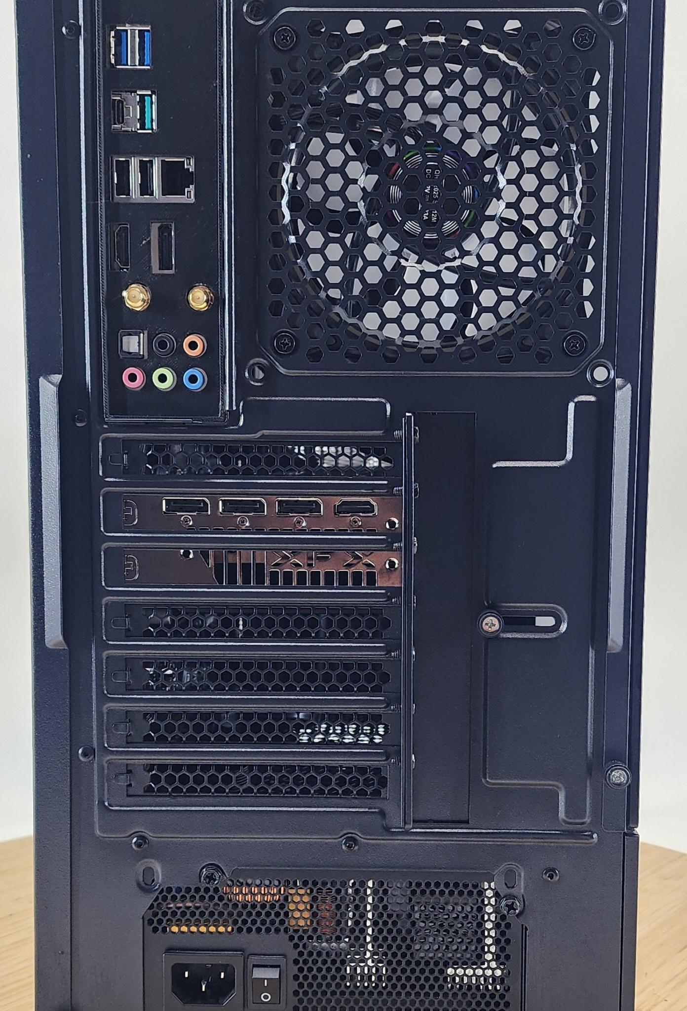 Gaming PC Ryzen 7 5700X3D 32GB RAM 1TB SSD RX 7800 XT 16GB Windows 11 Computer