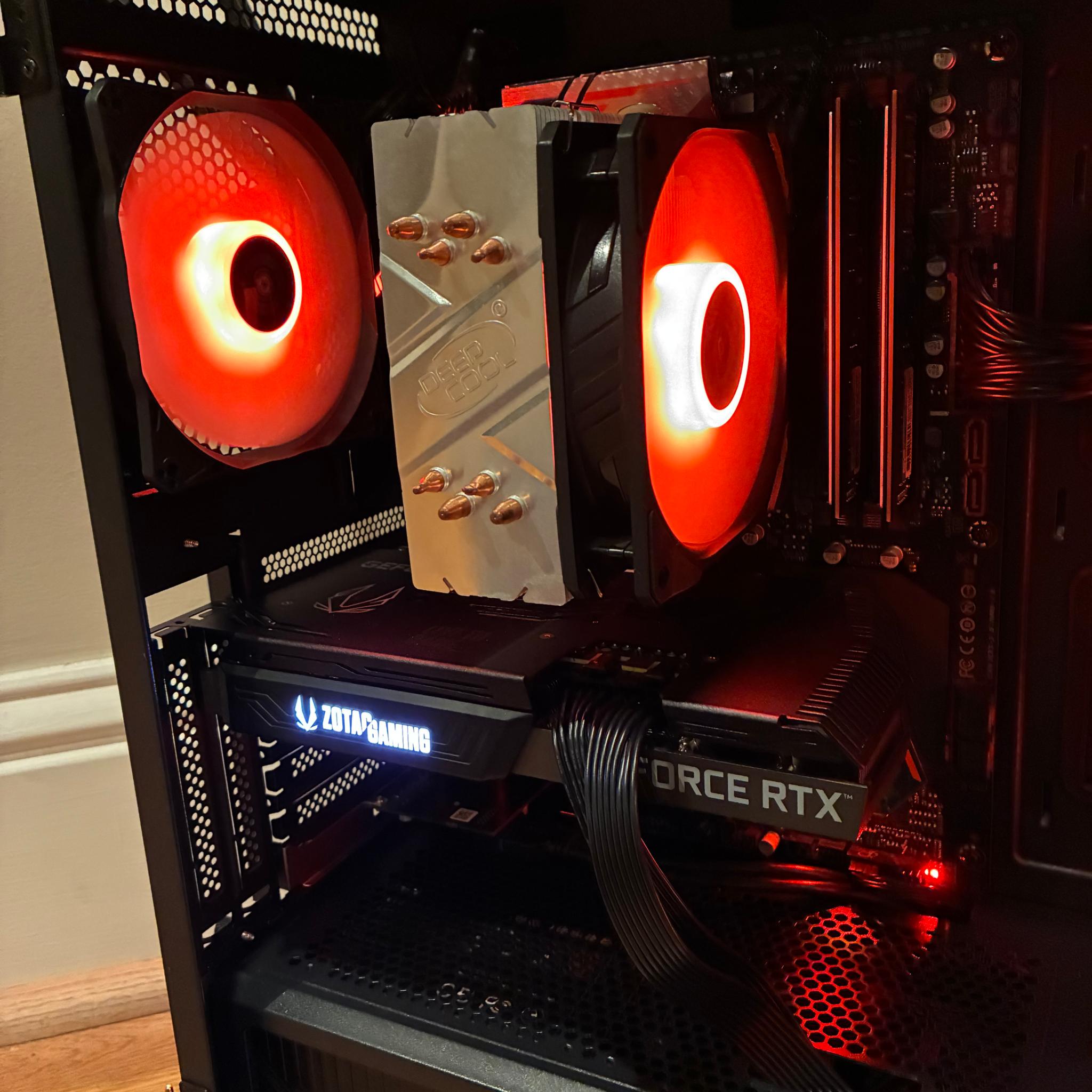 RTX 3070 R7 5800 XT 1440P 4K RGB GAMING PC 32GB RAM 1TB NVMe SSD
