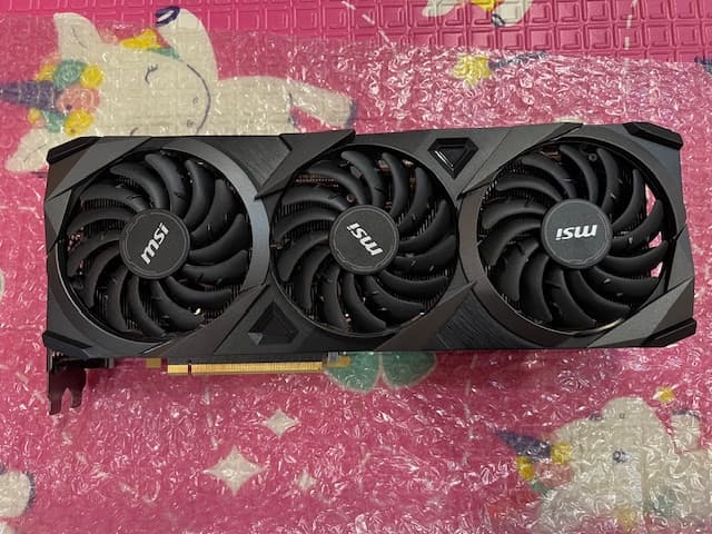 MSI NVIDIA GeForce RTX 3080 Ti Ventus 3X Overclocked Triple-Fan 12GB GDDR6X PCIe 4.0 Graphics Card