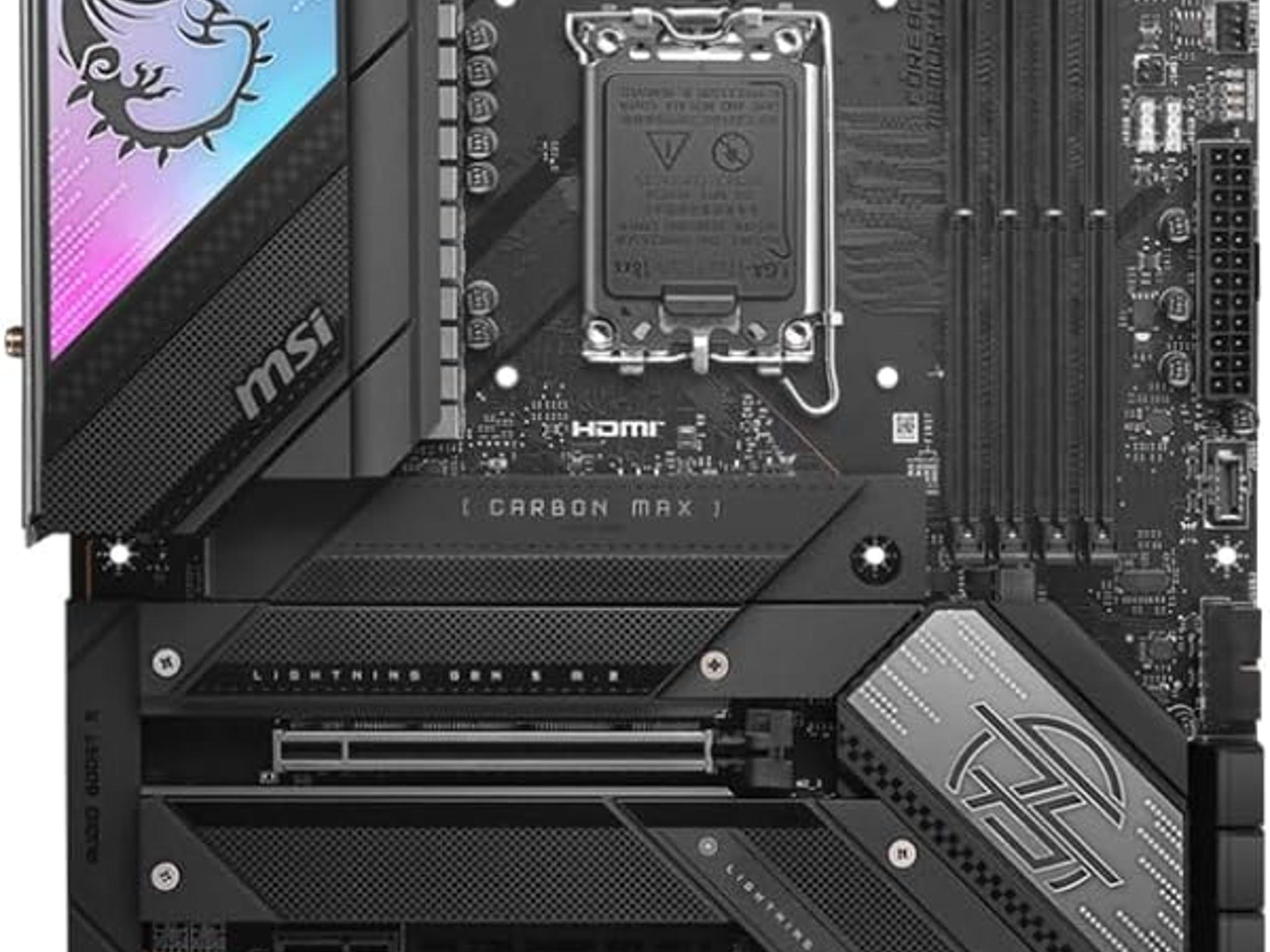 MSI MPG Z790 CARBON MAX WIFI II Intel LGA 1700 ATX Desktop Motherboard