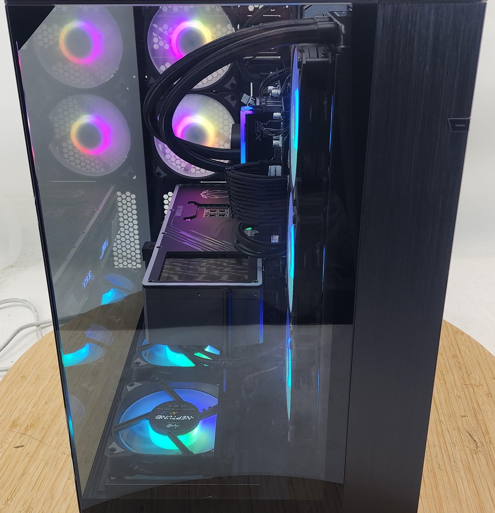 Gaming PC Ryzen 7 9700X 32GB RAM 1TB SSD RTX 4070 Ti SUPER 16GB Win11 Computer