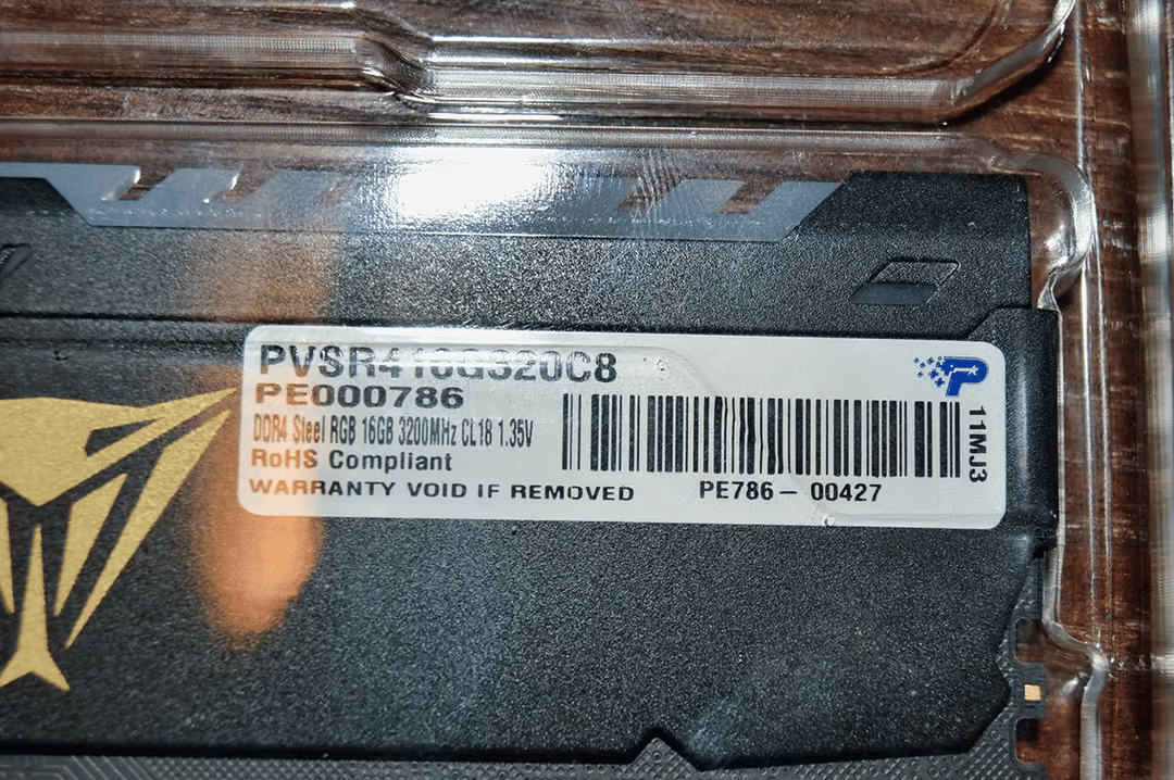 Patriot Viper 3200Mhz 1x16GB