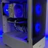 White RGB i7 Gaming PC (E3-1230 v2, 16GB RAM, RX 560, 256GB SSD/1TB HDD