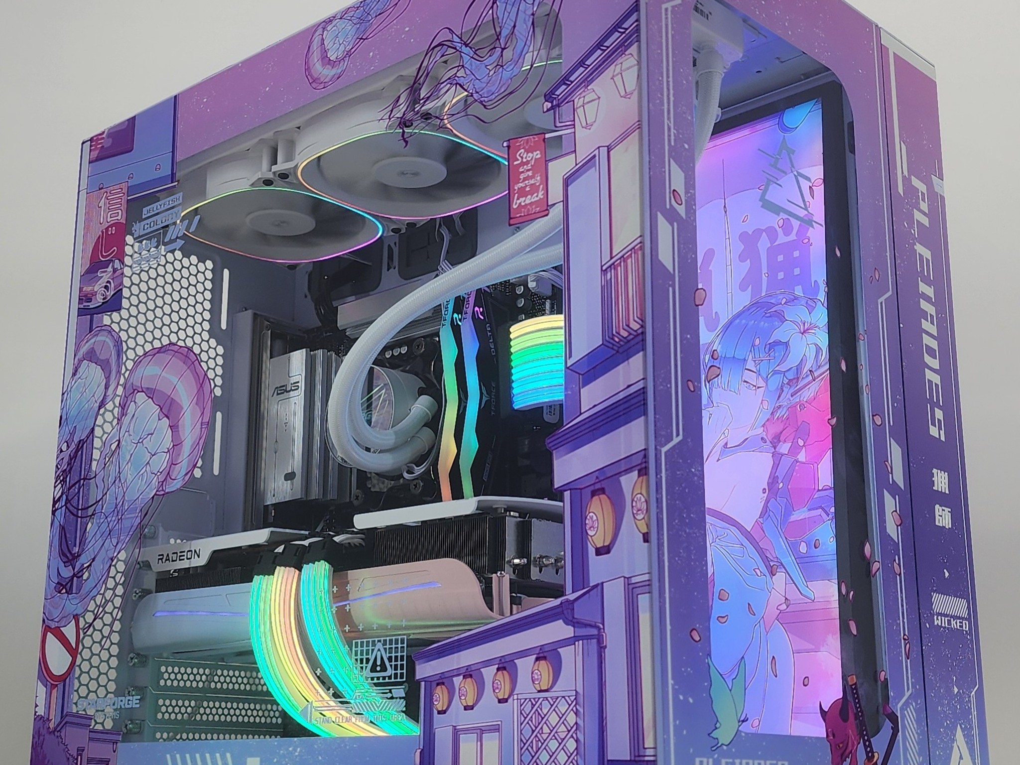 Gaming PC Ryzen 7 7800X3D 32GB RAM 2TB SSD RX 9070 XT 16GB Windows 11 Computer