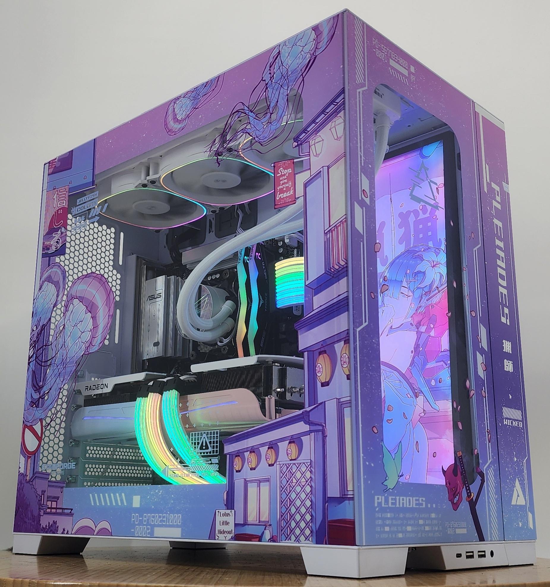 Gaming PC Ryzen 7 7800X3D 32GB RAM 2TB SSD RX 9070 XT 16GB Windows 11 Computer