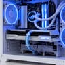 💻 All White 1440P Gaming PC 💻| Ryzen 5 9600X | 9060XT 16GB | 32GB DDR5 | NVME | WiFI Windows 11