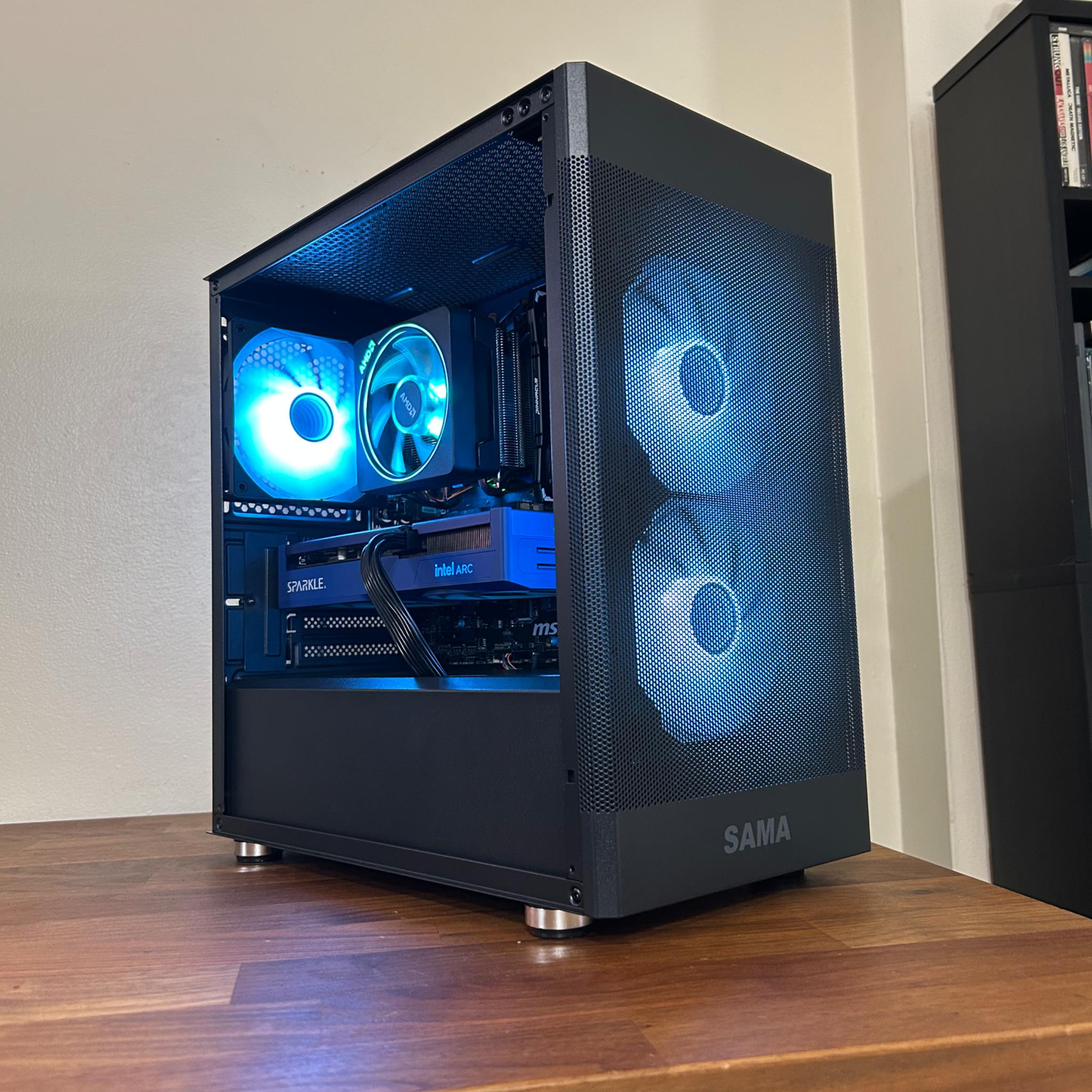 ARC B570 10GB  | Ryzen 5 5500 | 32GB DDR4 | 1TB SSD | The ARC Sentry