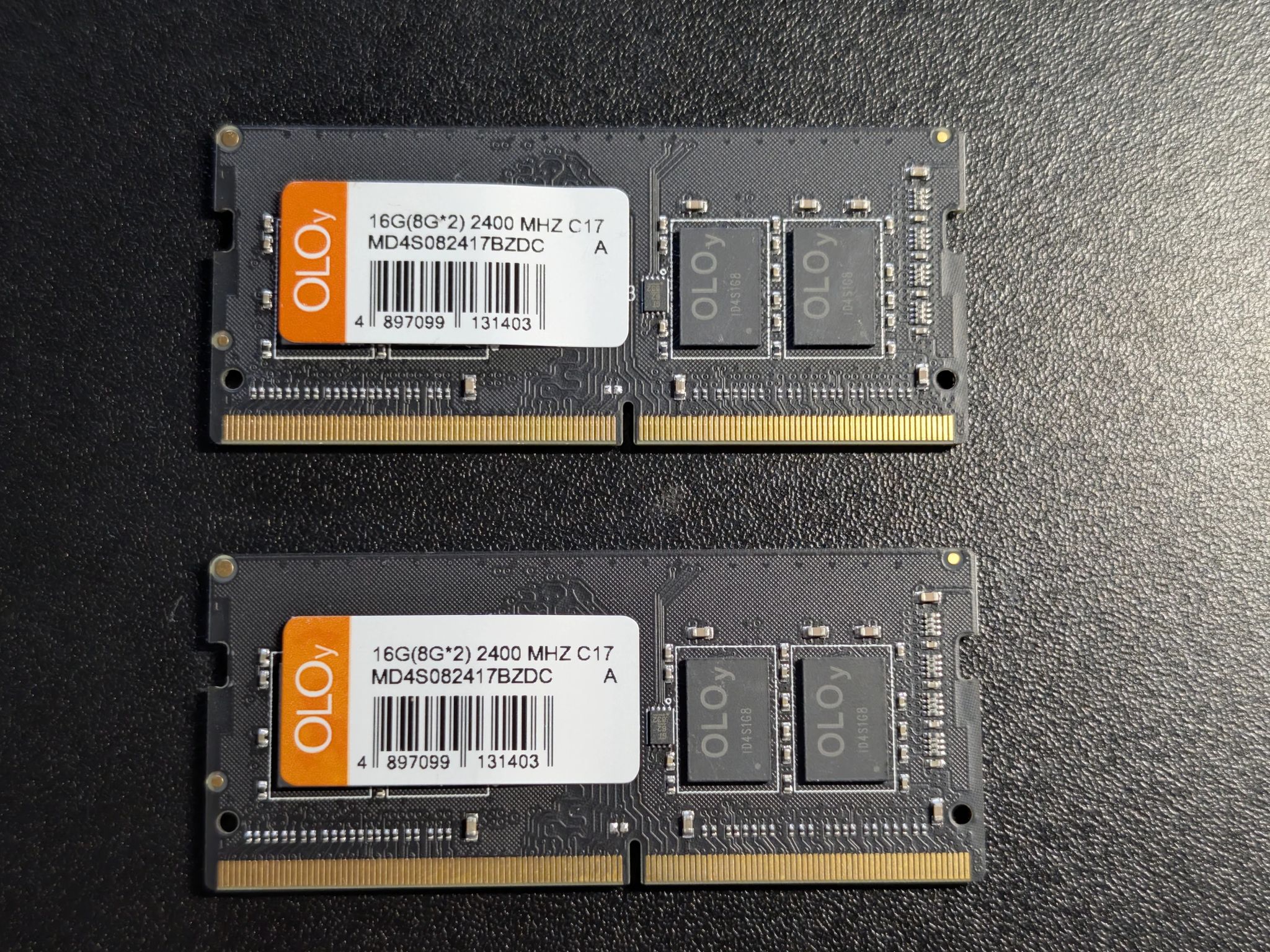 OLOy 2x8GB DDR4 Laptop RAM 2400MHz SODIMM New
