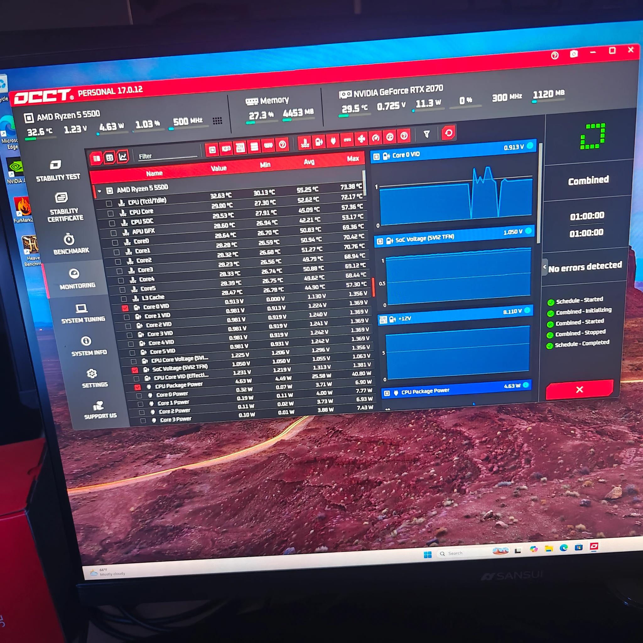 GAMING PC|AMD RYZEN 5 5500|ZOTAC GAMING RTX 2070|16GB DDR4 3200|512GB NVME SSD|WINDOWS 11 PRO ACTIVE