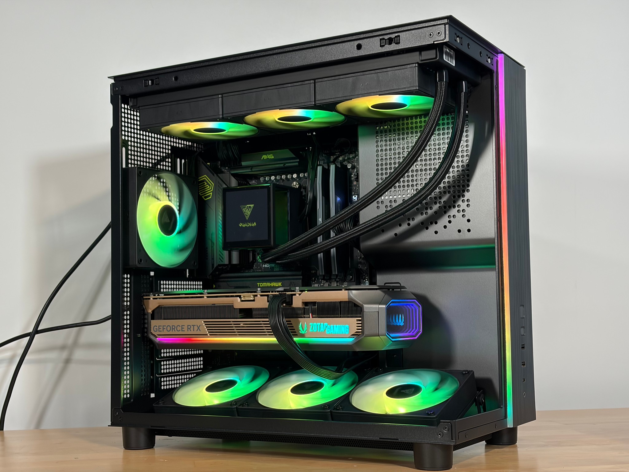 RTX 5090 Ryzen 9 9950x3d Flagship Gaming PC