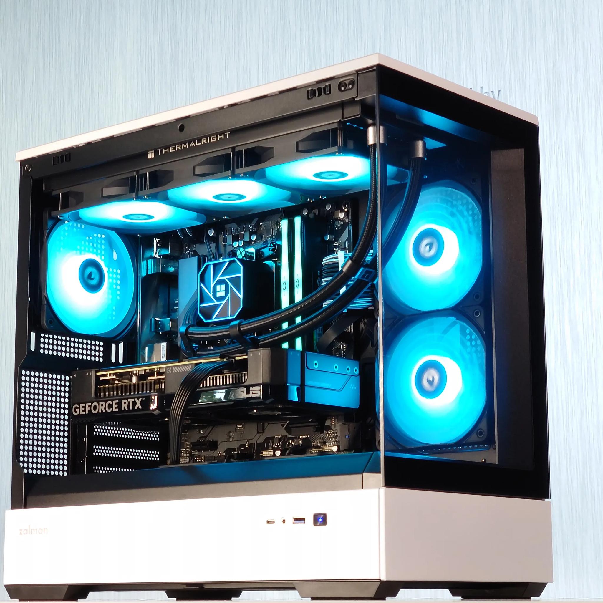 🌚🌌1440P-4K Gaming PC🔘Nvidia RTX 4070 Super 12GB🔘AMD Ryzen 7 7700🔘32GB DDR5🔘1TB SSD