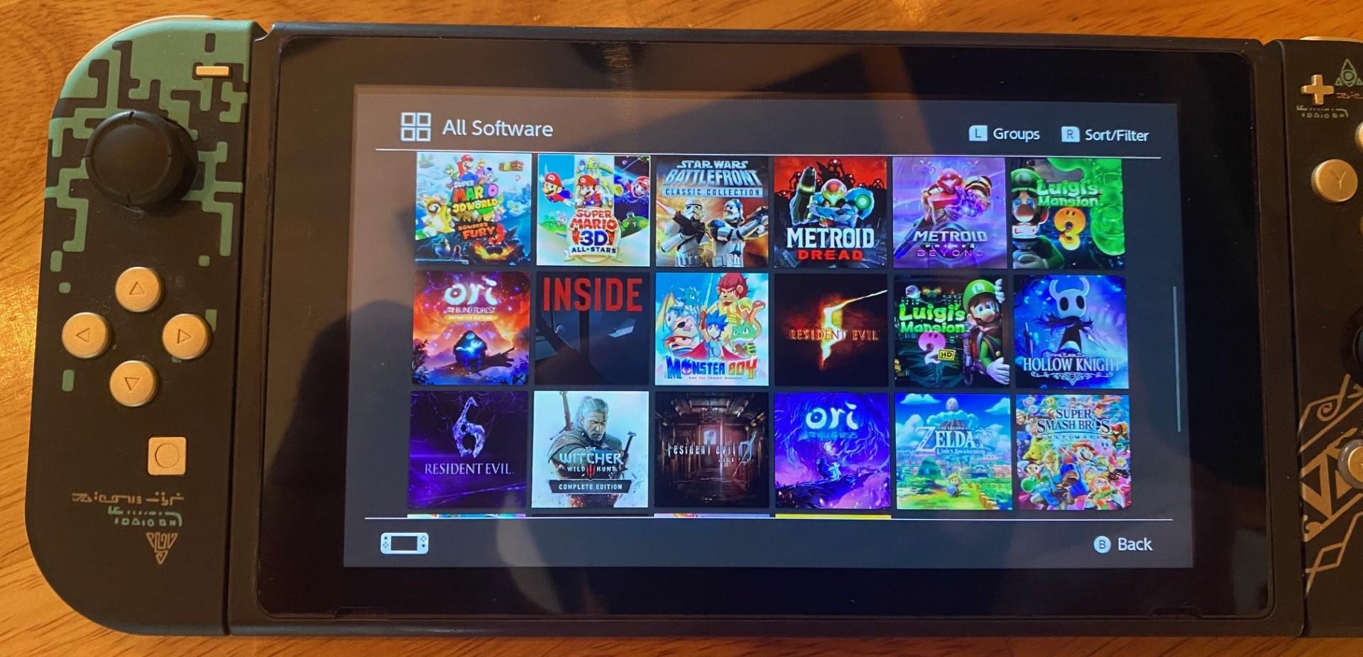 Custom Unpatched Nintendo Switch 1 bundle