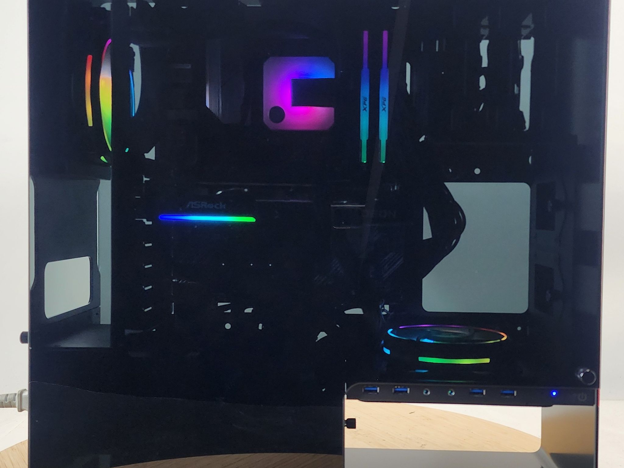 Gaming PC Ryzen 7 5700  16GB RAM 1TB SSD RX 9060 8GB Windows 11 Computer