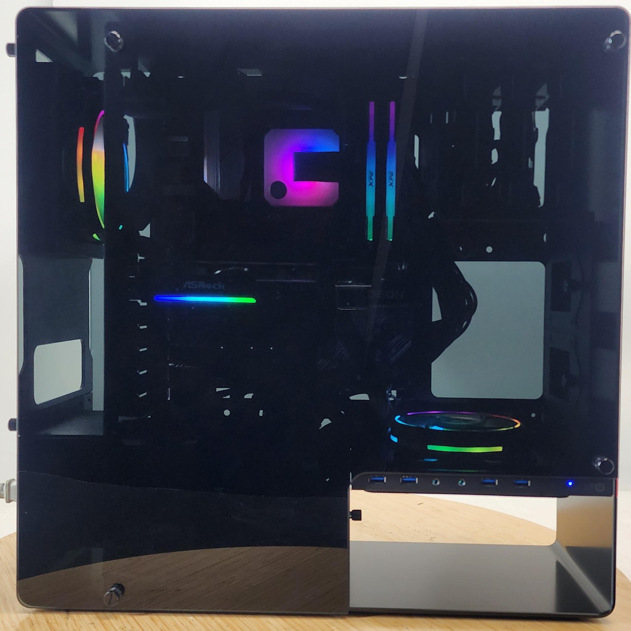 Gaming PC Ryzen 7 5700  16GB RAM 1TB SSD RX 9060 8GB Windows 11 Computer