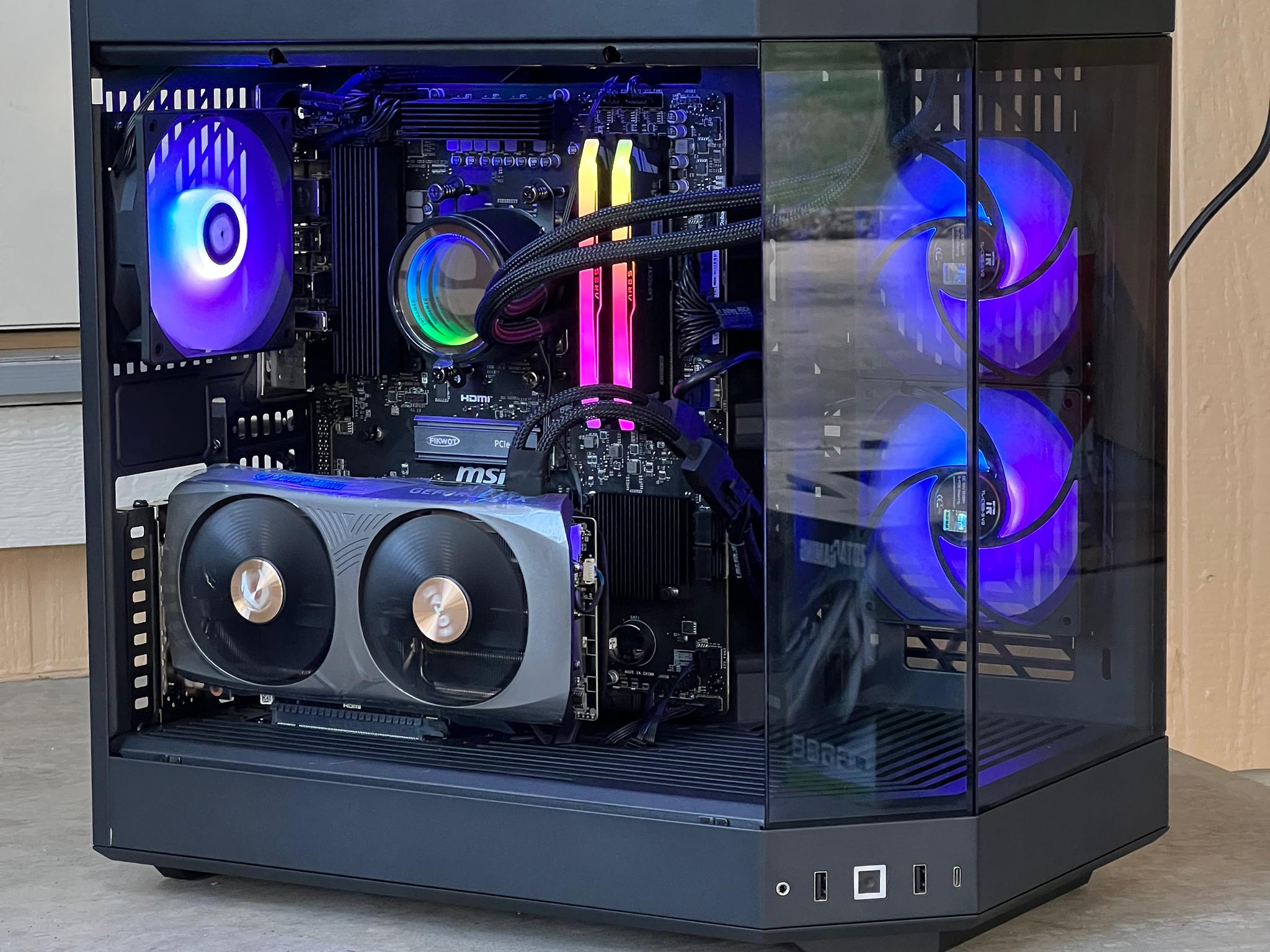 ⬛️Black HYTE⬛️ rtx 3080, ryzen 5 7600x, 32GB 6400mhz