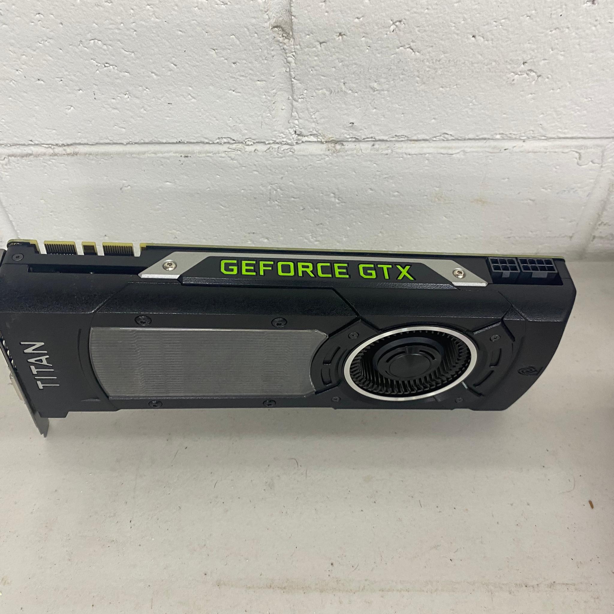 NVIDIA GeForce GTX TITAN X 12GB GDDR5 Maxwell Graphics Card GPU