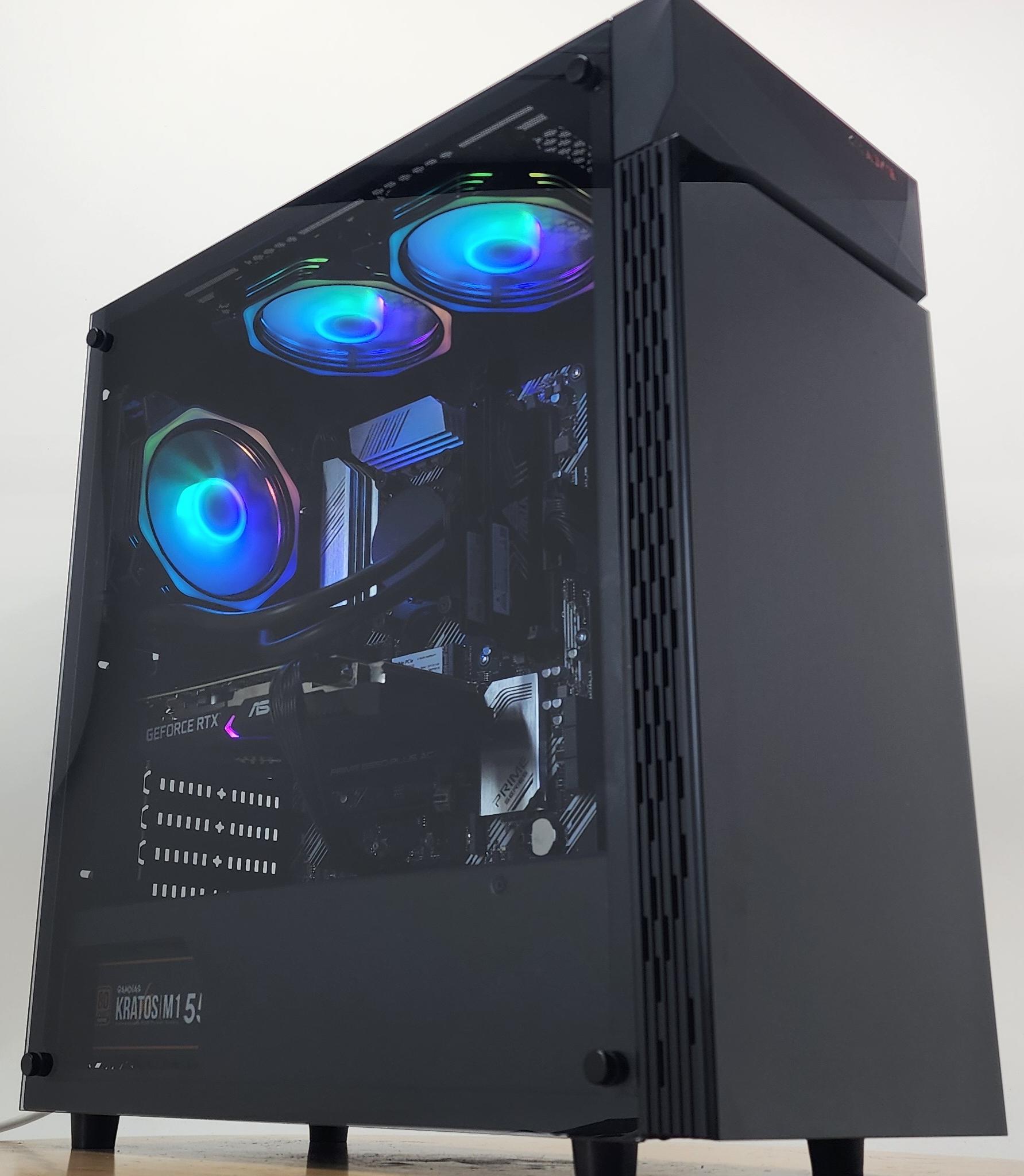Gaming PC Ryzen 7 5700  16GB RAM 512GB SSD RTX 3050 8GB Windows 11 Computer
