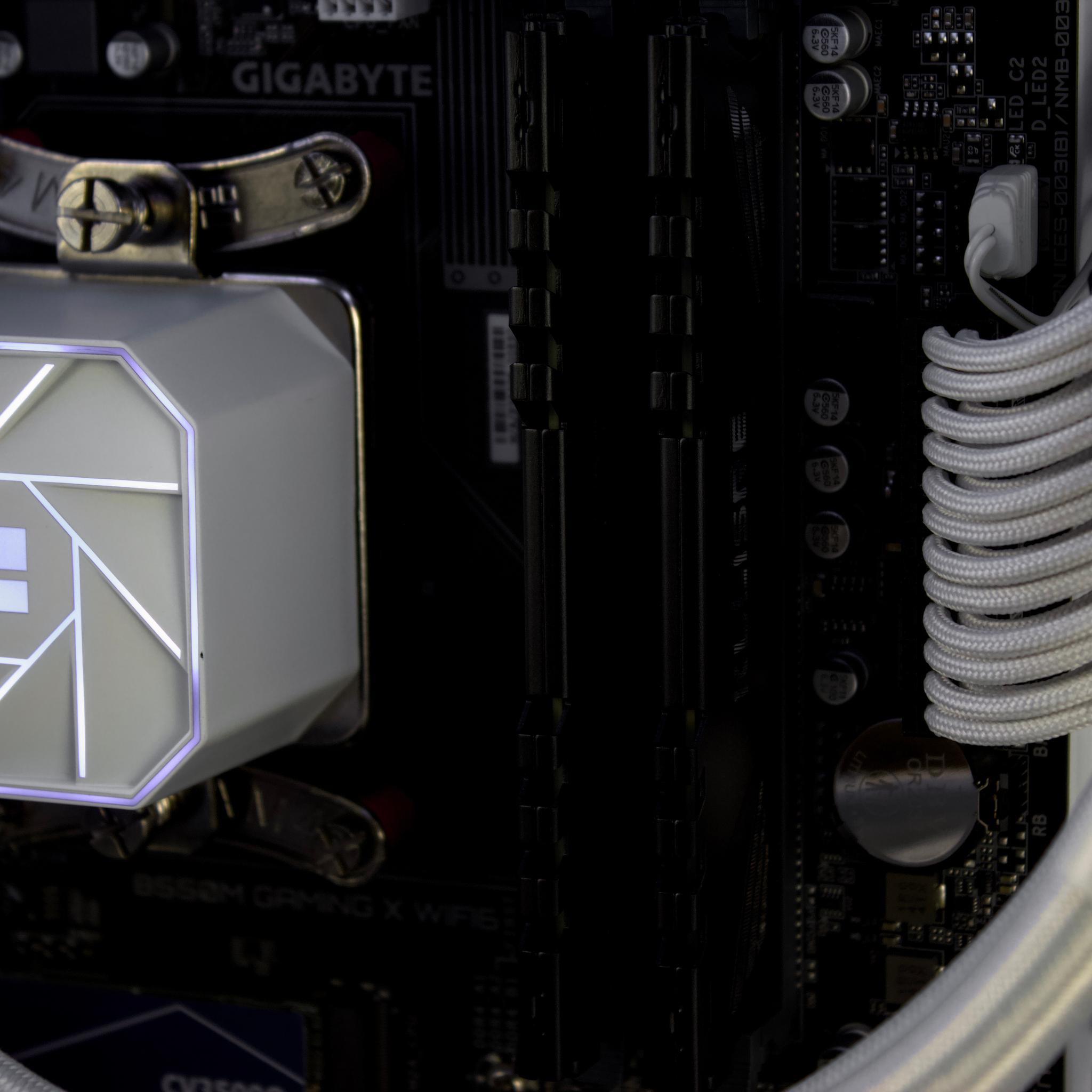 🧊❄️🧊 White Gaming PC – RTX 5060 TI, Ryzen 7 5700X, 32GB RAM, 1TB SSD - WiFi, BlueTooth 🧊❄️🧊