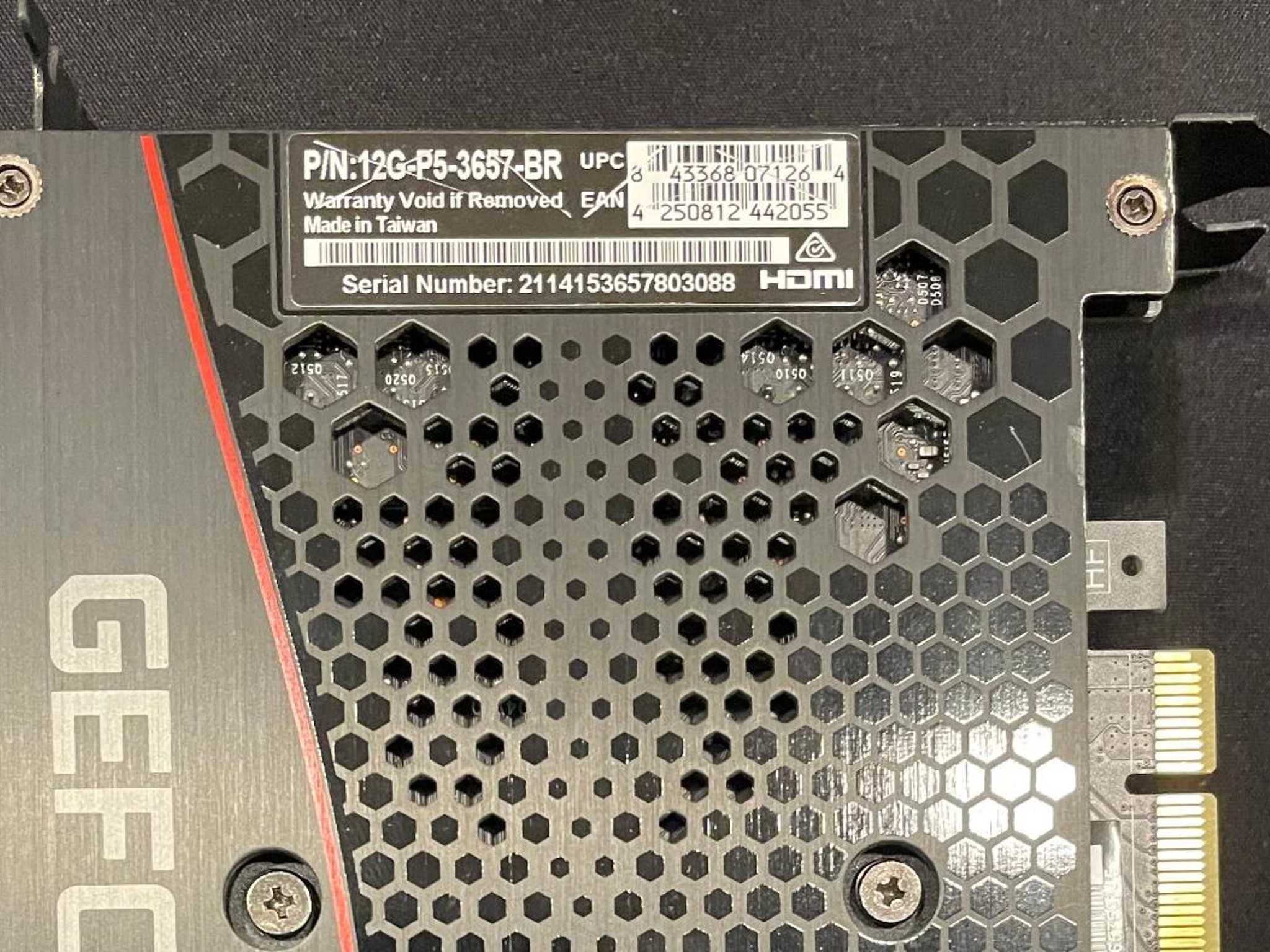 EVGA 3060 12GB