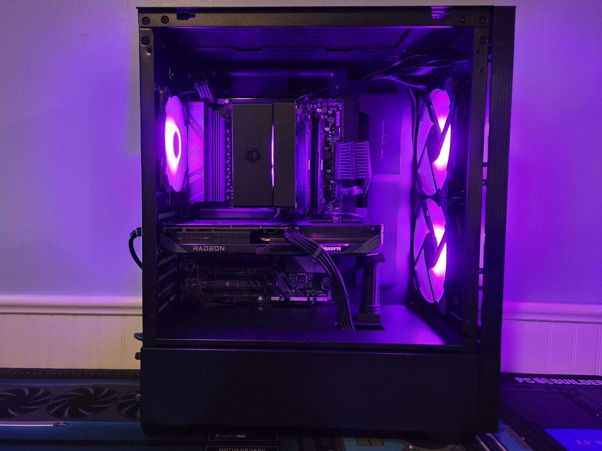 🎮Compact 1080p/1440p PC🖥️|Ryzen 5 7500F|RX 9060XT 16GB|1TB NVME|32GB DDR5|Wifi/Bt|Win 11 | 🎮🖥️