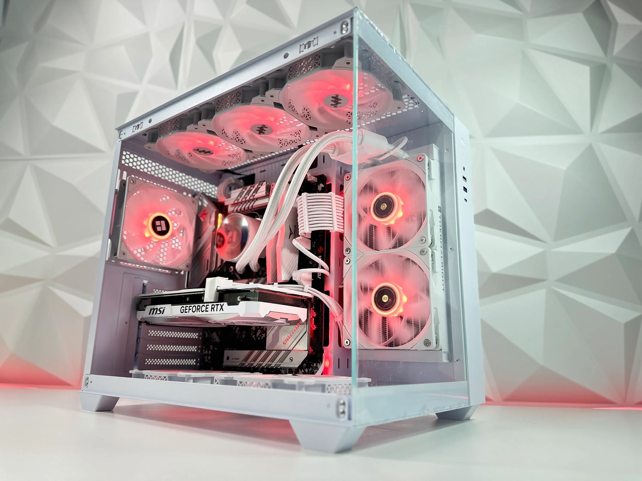 🧊👑 Night King🧟‍♂️🗡️ Gaming PC❄️Nvidia RTX 4070 12GB❄️Intel 13500 14-core❄️32GB DDR4❄️1TB NVME