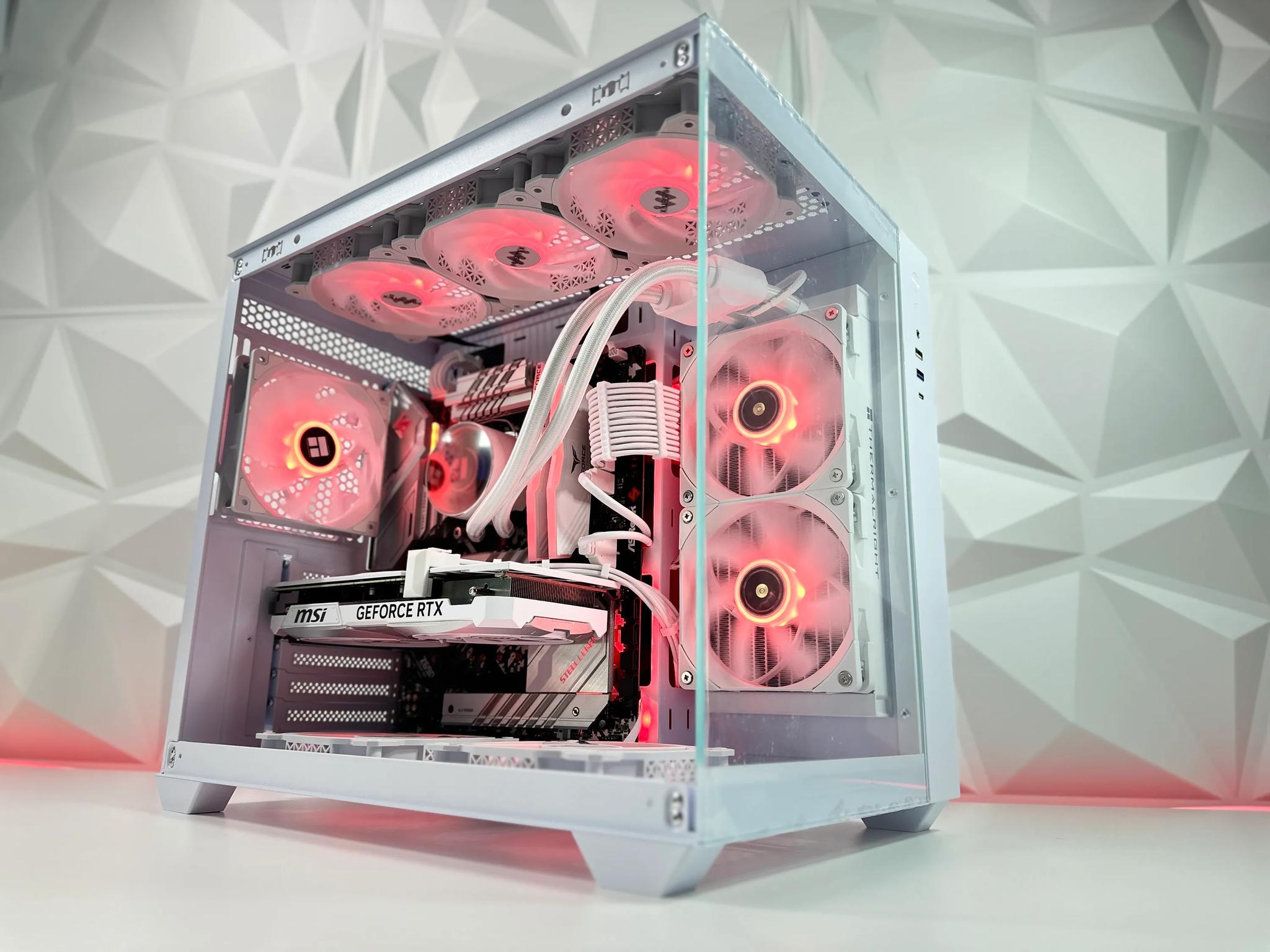 🧊👑 Night King🧟‍♂️🗡️ Gaming PC❄️Nvidia RTX 4070 12GB❄️Intel 13500 14-core❄️32GB DDR4❄️1TB NVME