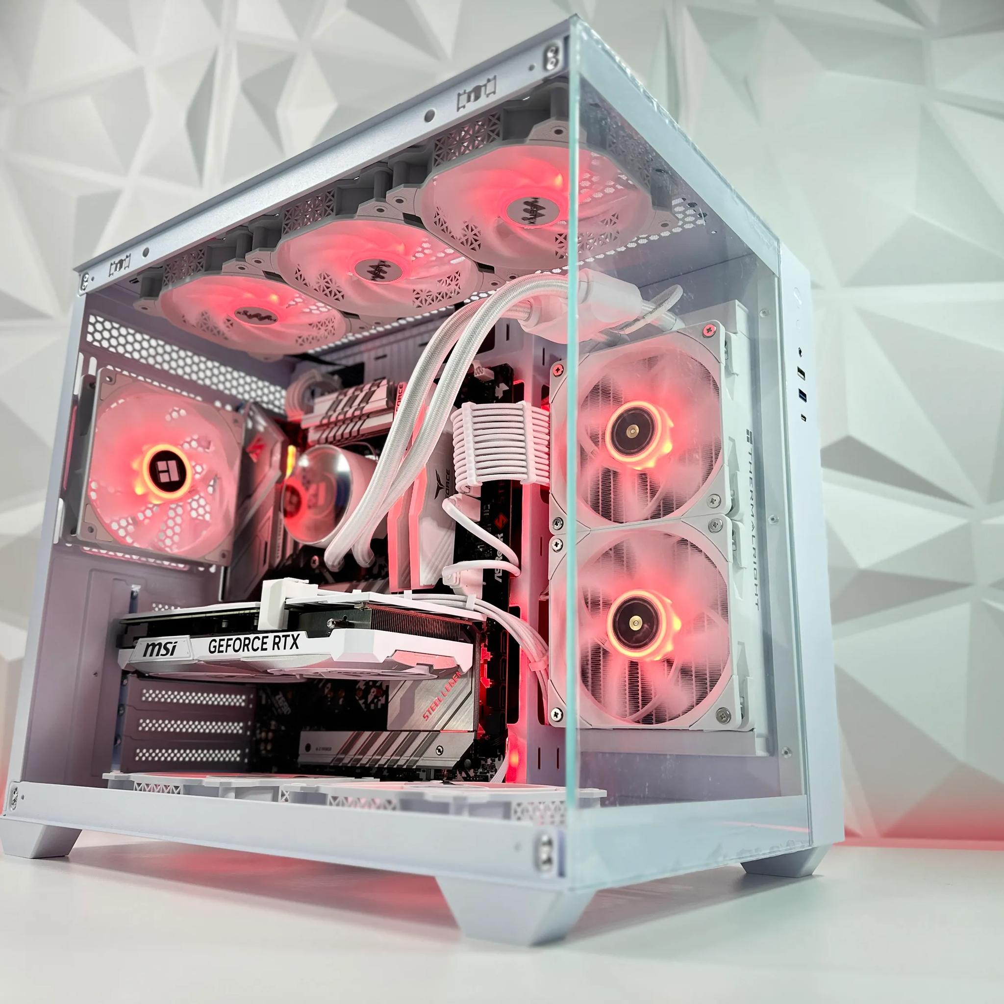 🧊👑 Night King🧟‍♂️🗡️ Gaming PC❄️Nvidia RTX 4070 12GB❄️Intel 13500 14-core❄️32GB DDR4❄️1TB NVME