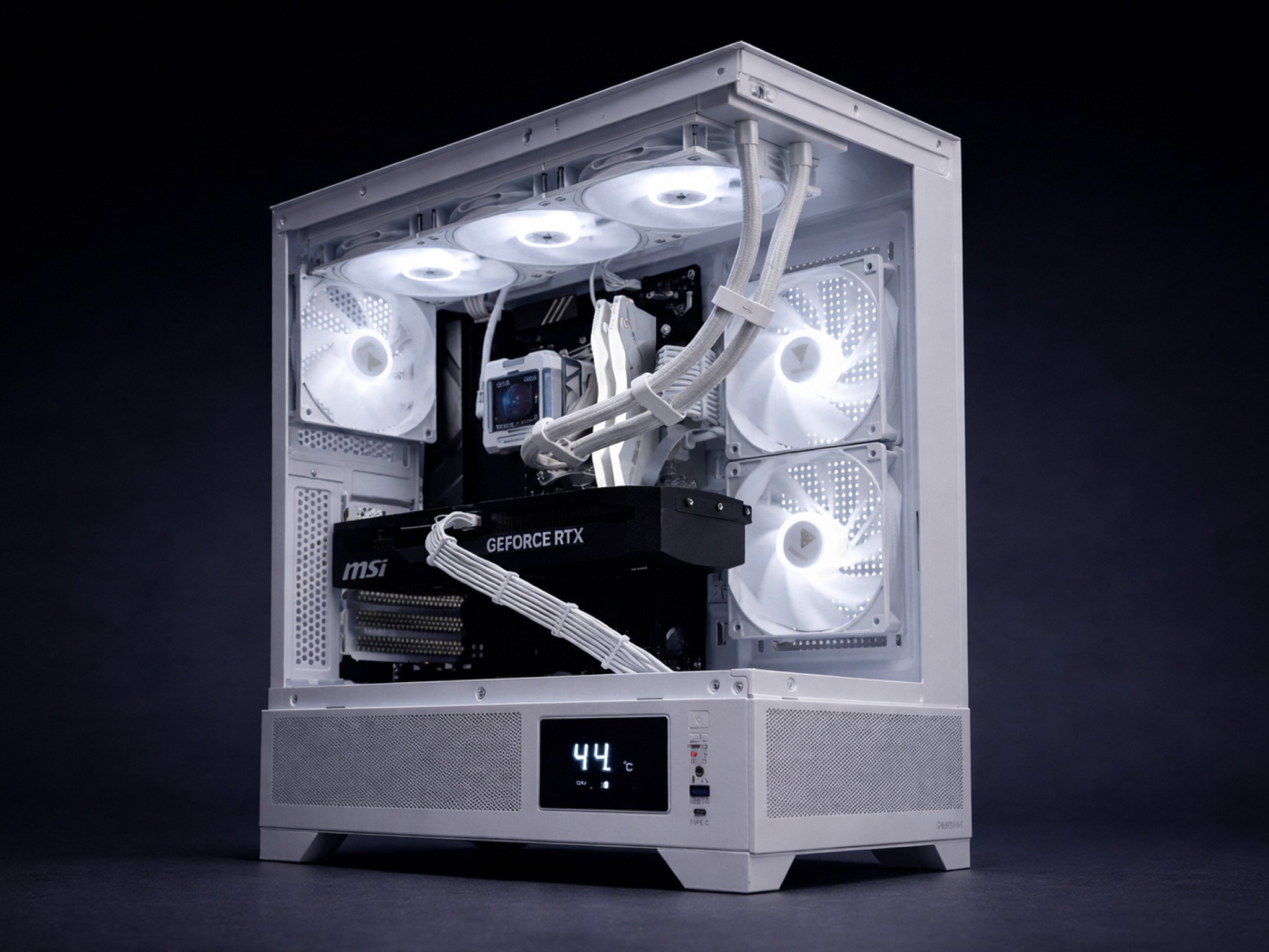 PLAY TODAY UPGRADE LATER  7800x3d/5070/16g DDR5 2tb total storage/750watt psu /360mm AIO