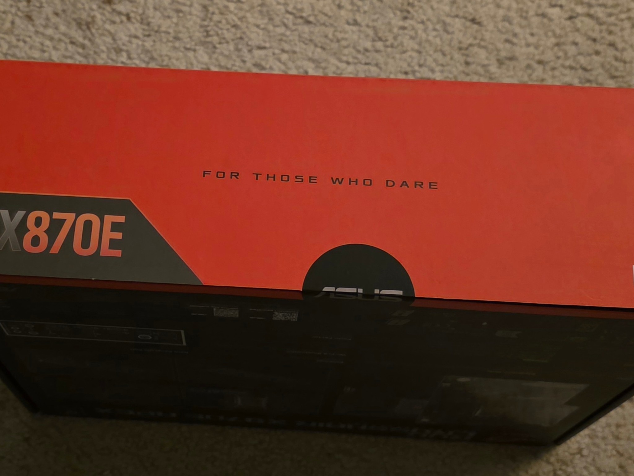 ASUS ROG CROSSHAIR X870E APEX AM5 ATX Motherboard Brand New Sealed