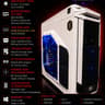 Gaming PC Ryzen 7 1700X GTX 1080 8GB 16GB RAM 500GB NVMe + 1TB HDD Win11 Pro